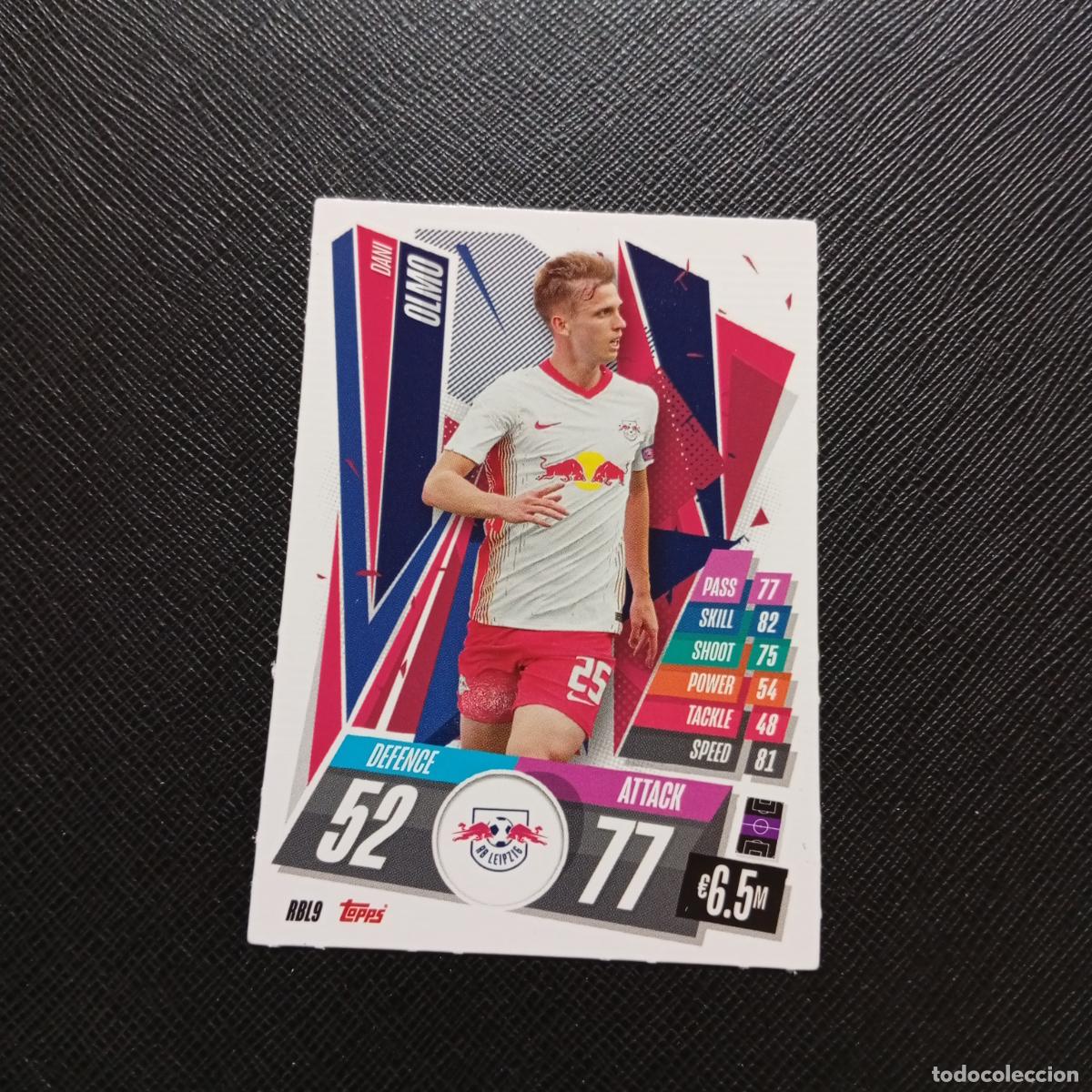 Cartes &agrave; collectionner de Football: DANI OLMO RB LEIPZIG TOPPS MATCH ATTAX 2020 2021 CROMO 20 21 FUTBOL - (MD01/02-3) PG63
