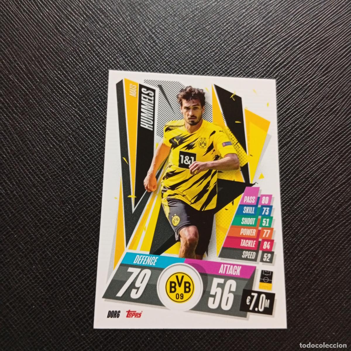 Cromos de F&uacute;tbol: HUMMELS BORUSSIA DORTMUND TOPPS MATCH ATTAX 2020 2021 CROMO 20 21 FUTBOL - (MD01/02-3) PG72