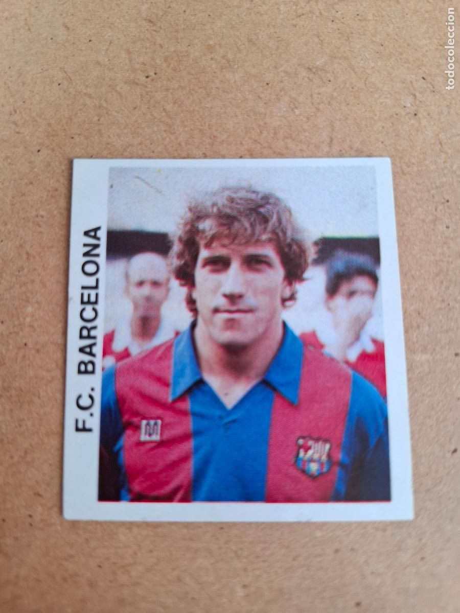 Cartes &agrave; collectionner de Football: PLAY OFF 86 87 1986 1987 - 55 V&Iacute;CTOR - FC. BARCELONA ( NUNCA PEGADO ) CP10