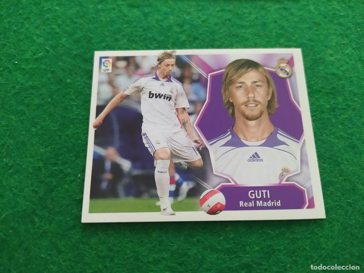 Figurine di Calcio: Liga este 2008 2009 08 09 nuevo sin pegar - REAL MADRID - GUTI