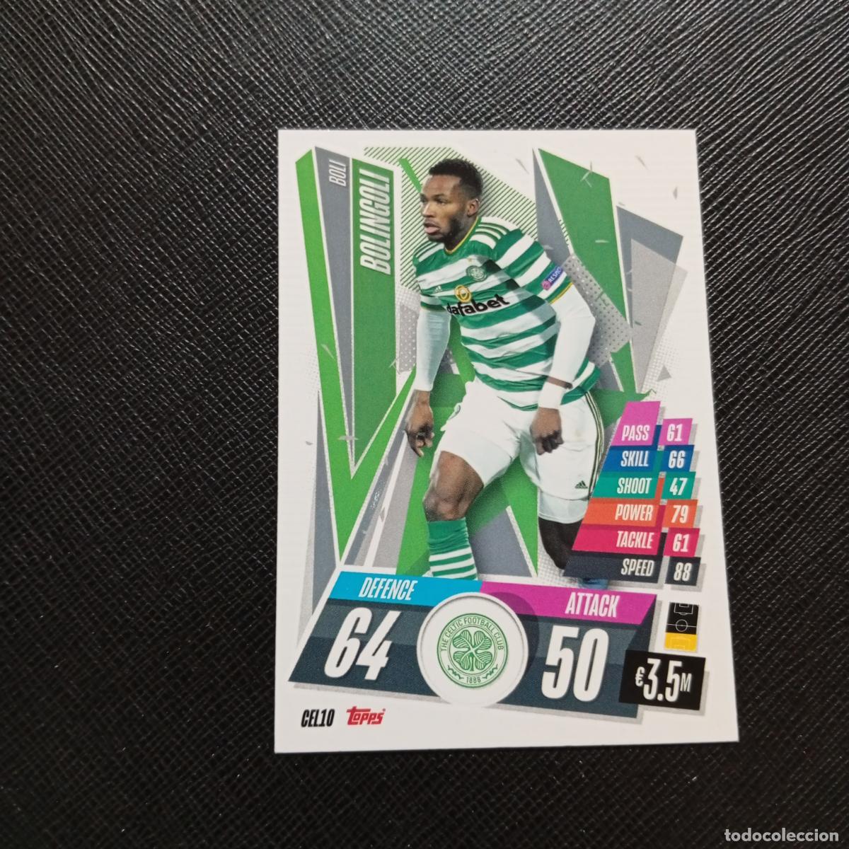 Cromos de F&uacute;tbol: BOLINGOLI CELTIC TOPPS MATCH ATTAX 2020 2021 CROMO 20 21 FUTBOL - (MD01/02-3) PG74