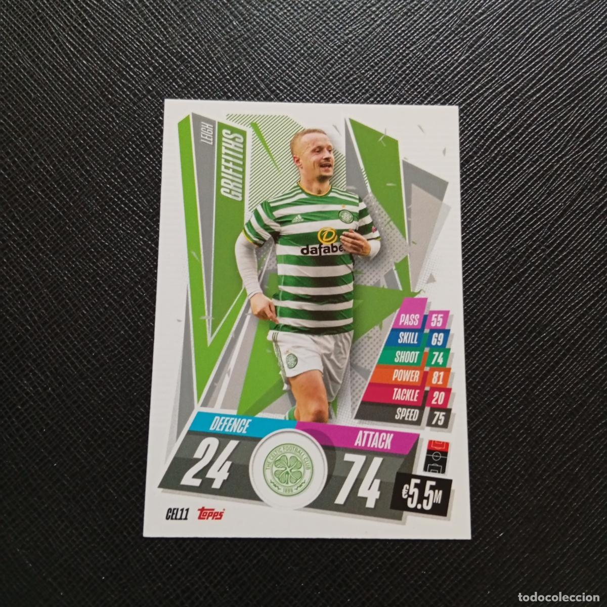 Cromos de Futebol: GRIFFITHS CELTIC TOPPS MATCH ATTAX 2020 2021 CROMO 20 21 FUTBOL - (MD01/02-3) PG75
