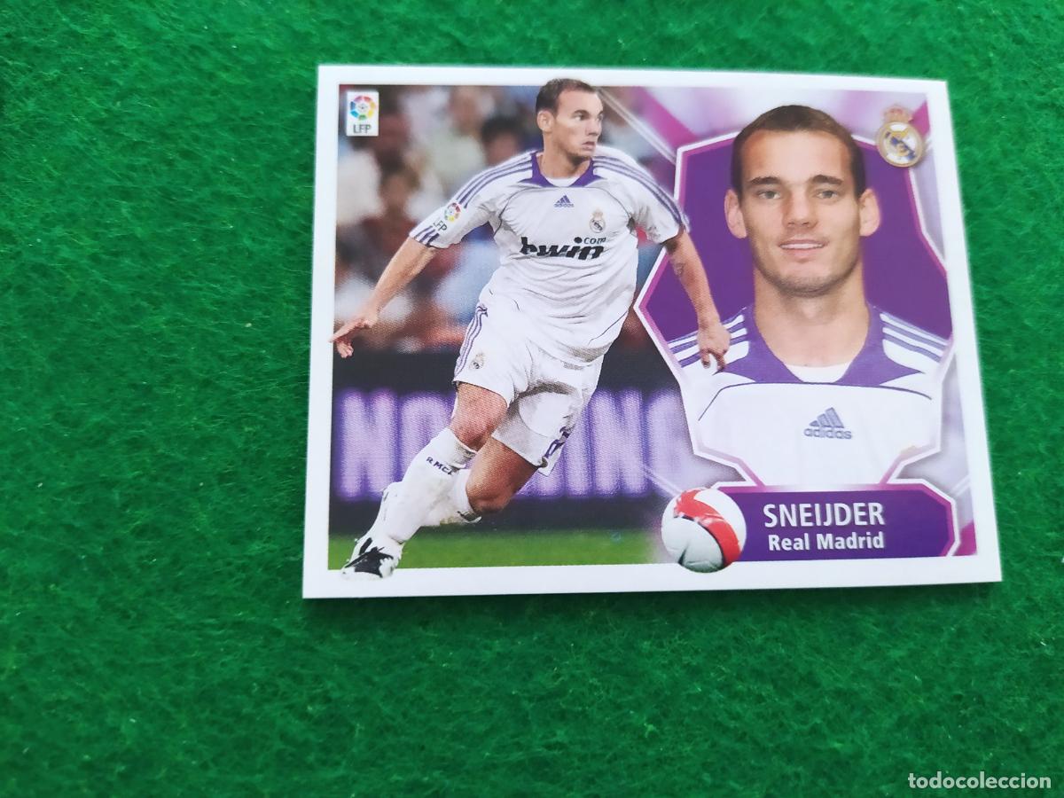 Cartes &agrave; collectionner de Football: Liga este 2008 2009 08 09 nuevo sin pegar - REAL MADRID - SNEIJDER