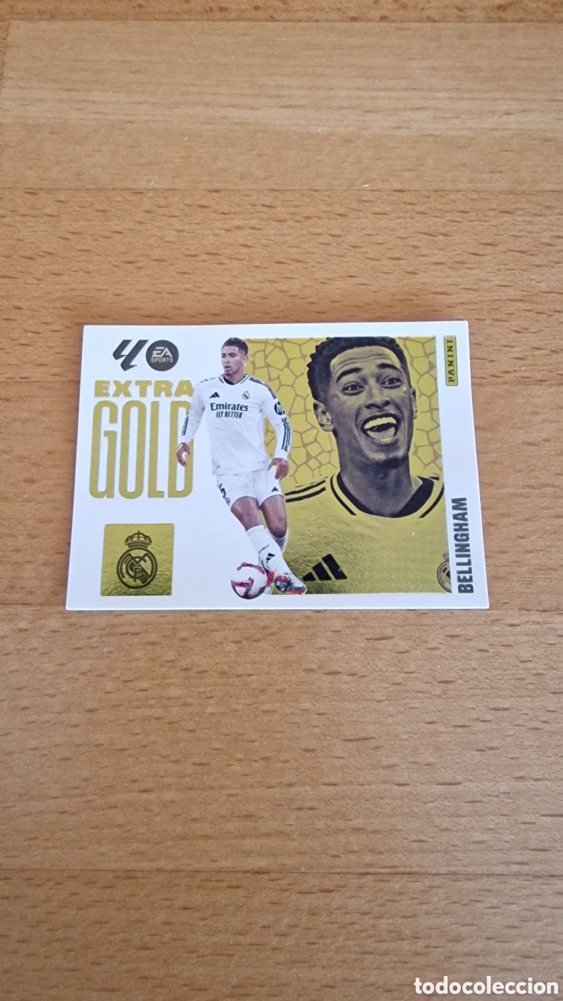 Cartes &agrave; collectionner de Football: Bellingham Extra Gold Panini Liga Este 2025-26