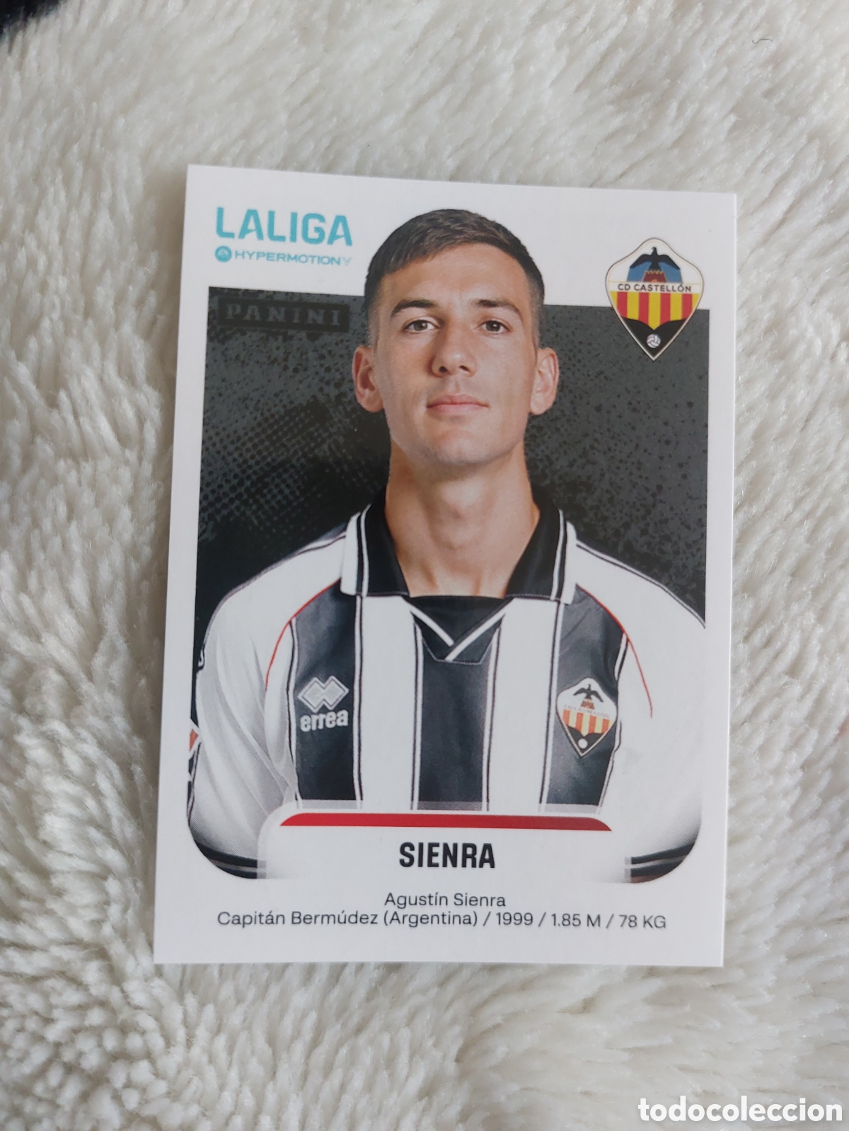 Cromos de F&uacute;tbol: 104 SIENRA CASTELLON PANINI LIGA HYPERMOTION 25 26 2025 2026