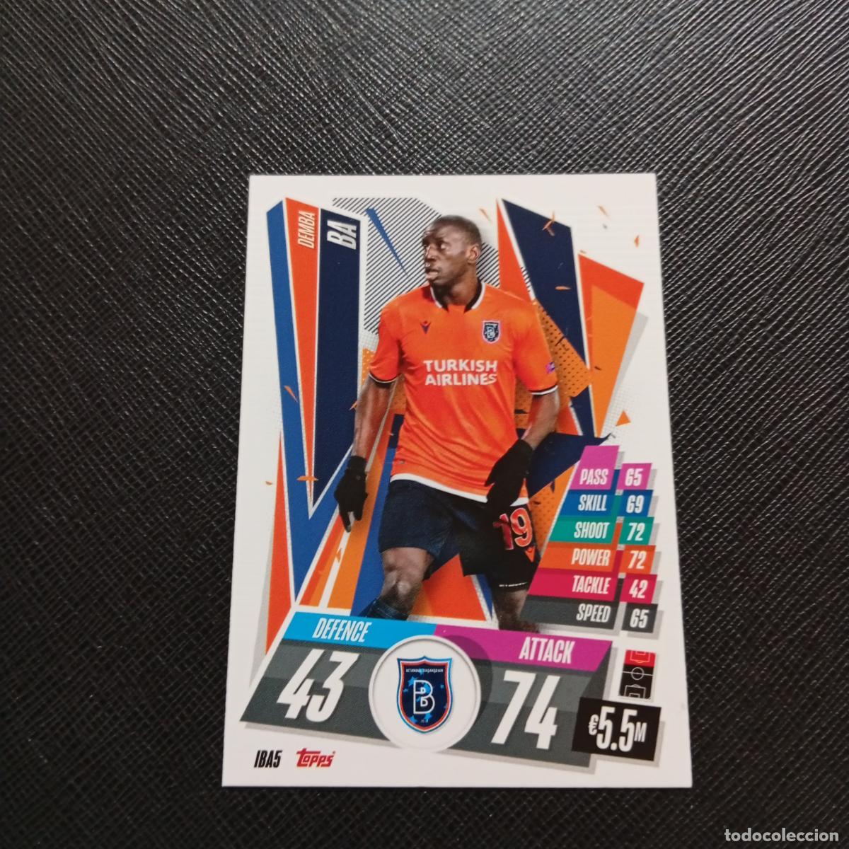 Football Stickers: BA ISTANBUL BASAKSEHIR TOPPS MATCH ATTAX 2020 2021 CROMO 20 21 FUTBOL - (MD01/02-3) PG78