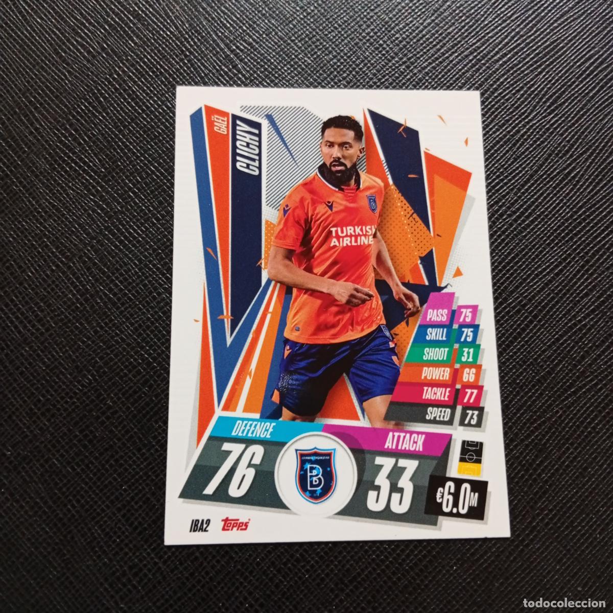 Football Stickers: CLICHY ISTANBUL BASAKSEHIR TOPPS MATCH ATTAX 2020 2021 CROMO 20 21 FUTBOL - (MD01/02-3) PG79