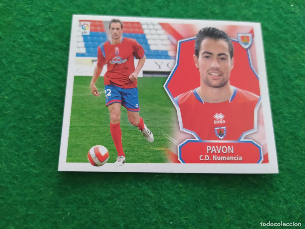 Cromos de F&uacute;tbol: Liga este 2008 2009 08 09 nuevo sin pegar - NUMANCIA - PAVON