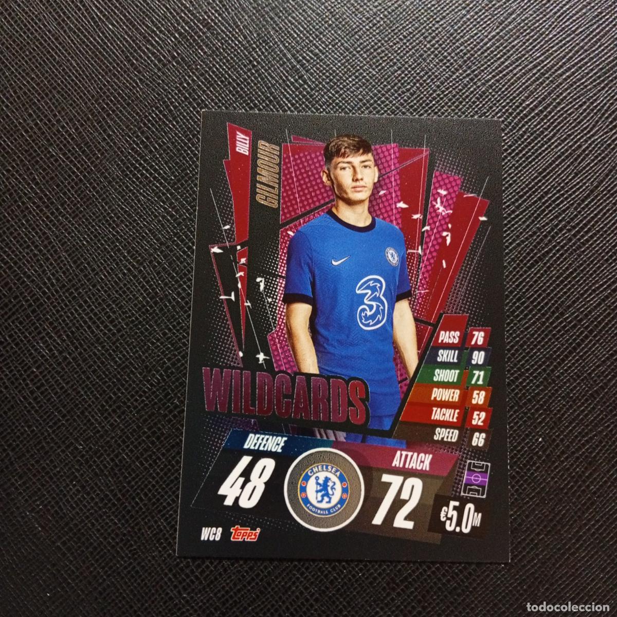 Cromos de F&uacute;tbol: GILMOUR CHELSEA TOPPS MATCH ATTAX 2020 2021 CROMO 20 21 FUTBOL - (MD01/02-3) P80 WILDCARDS