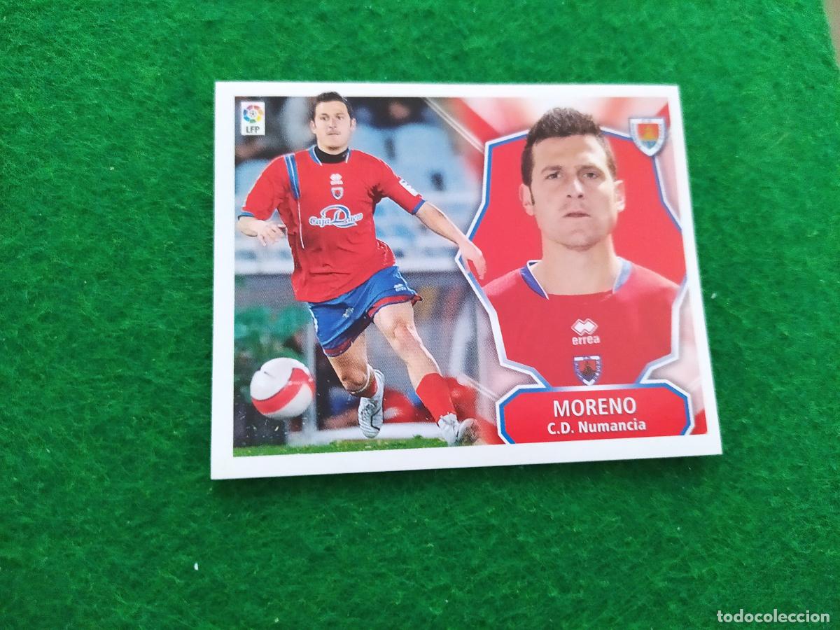 Cromos de F&uacute;tbol: Liga este 2008 2009 08 09 nuevo sin pegar - NUMANCIA - MORENO
