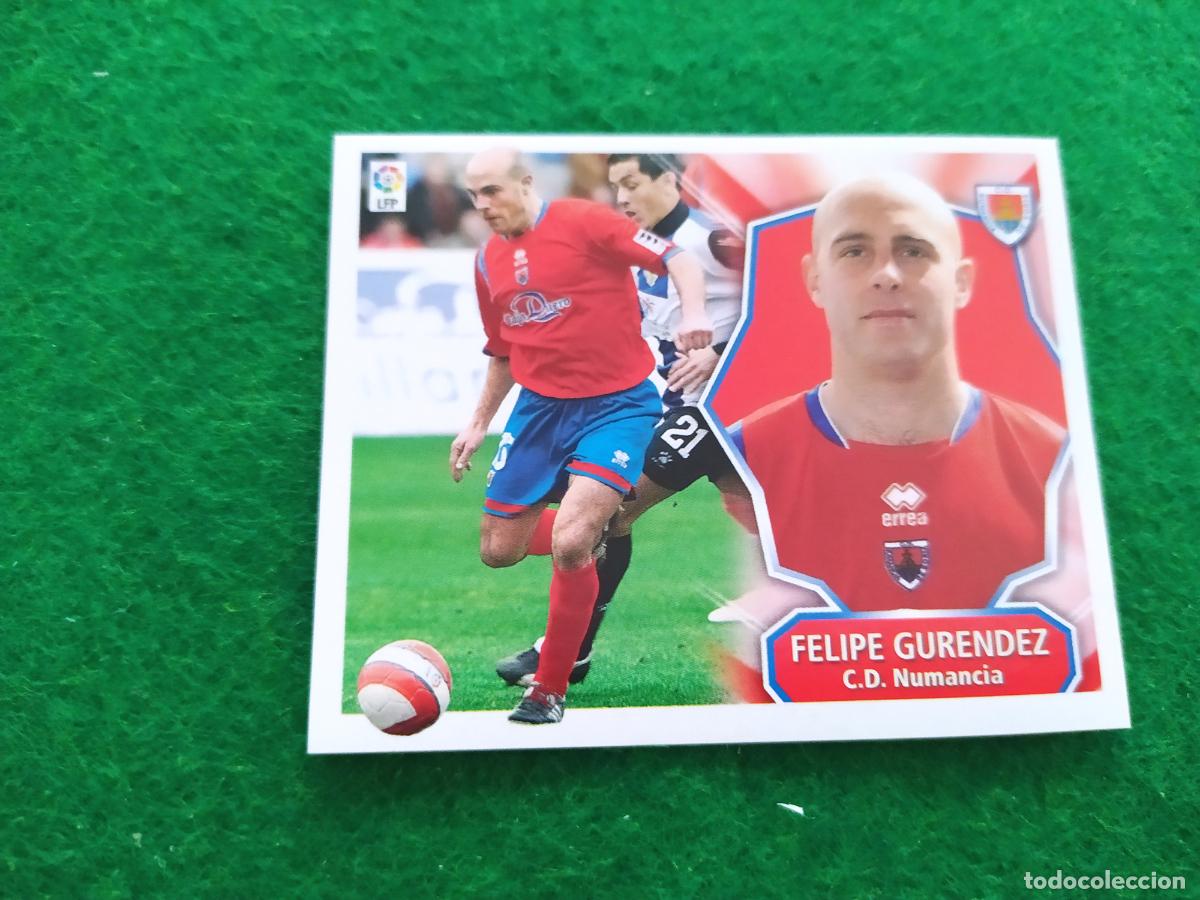 Cromos de F&uacute;tbol: Liga este 2008 2009 08 09 nuevo sin pegar - NUMANCIA - FELIPE GURENDEZ