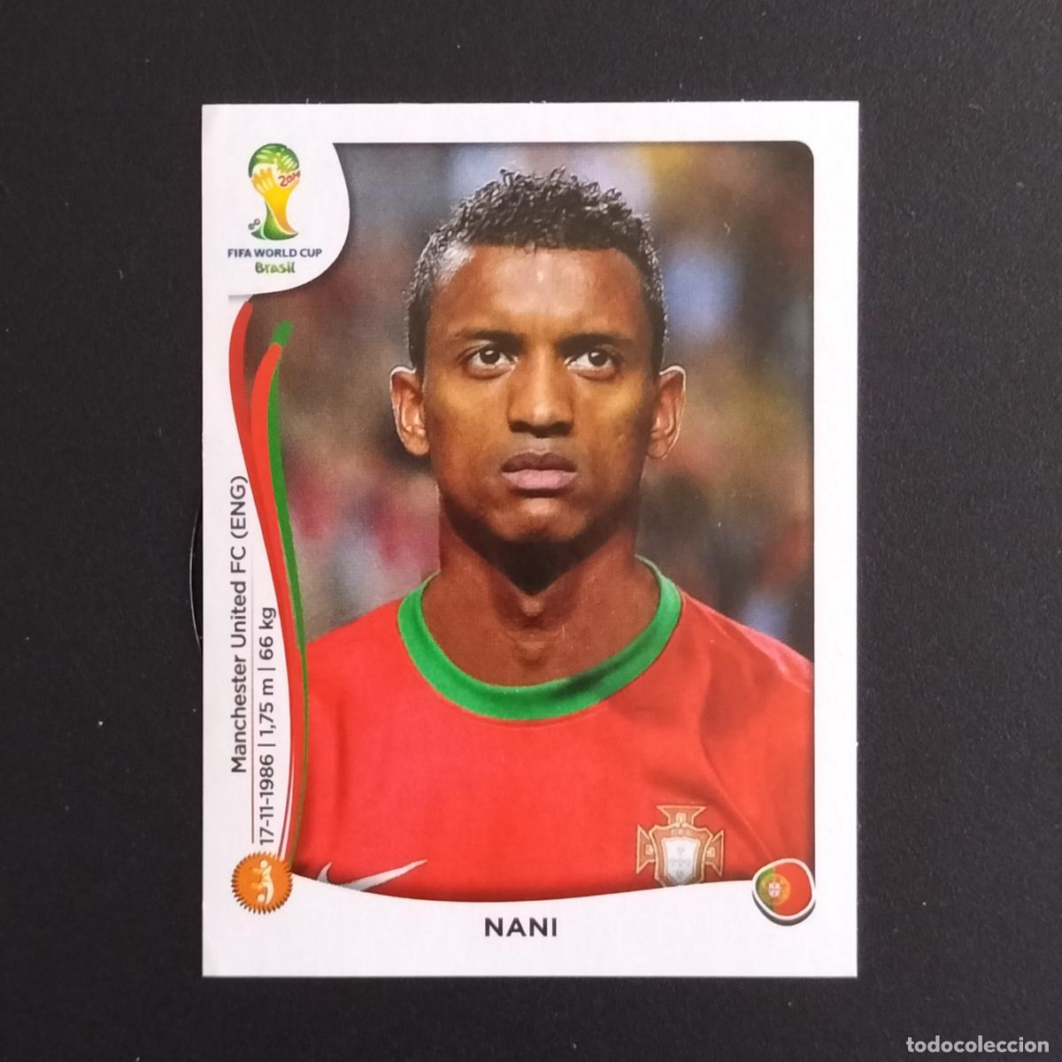 Cromos de F&uacute;tbol: 521 NANI PORTUGAL CROMOS ALBUM MUNDIAL FUTBOL 14 FIFA WORLD CUP BRASIL 2014