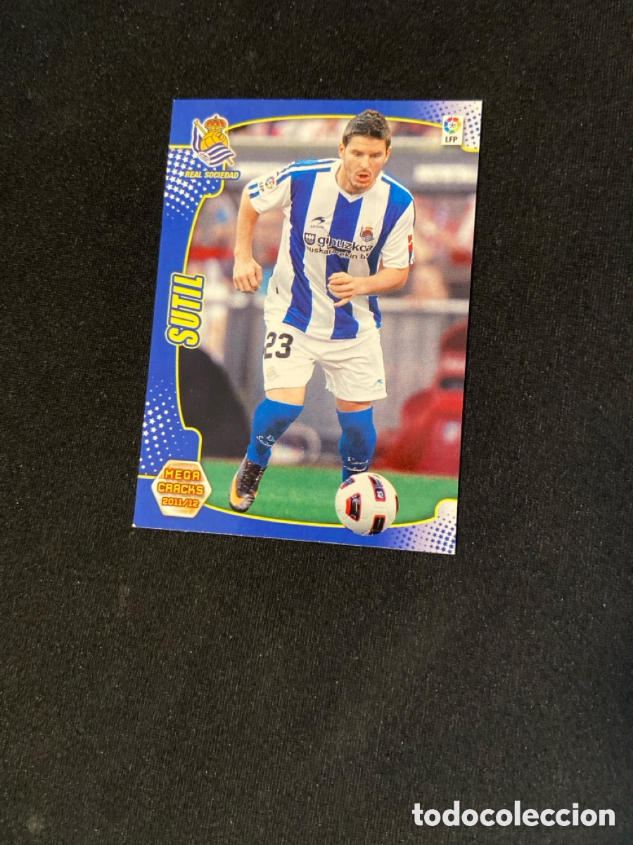 Cromos de F&uacute;tbol: SUTIL 268 (REAL SOCIEDAD)