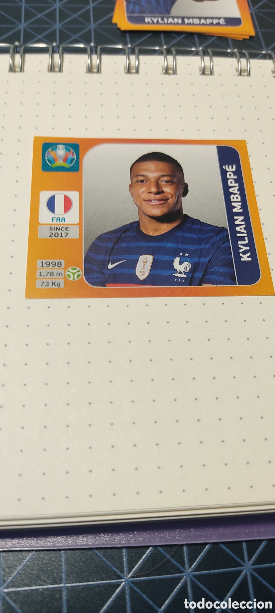 Cromos de F&uacute;tbol: CROMO DE F&Uacute;TBOL MBAPPE FRANCIA N&Uacute;MERO 591 TOURNAMENT EDITION EURO 2021 PANINI !