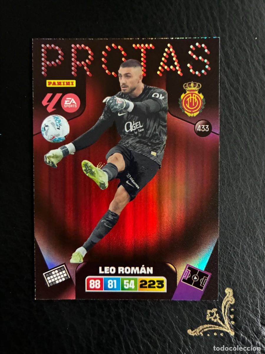 Cromos de F&uacute;tbol: 433 LEO ROMAN PROTAS MALLORCA ADRENALYN LIGA 25 26 2025 2026 PANINI album