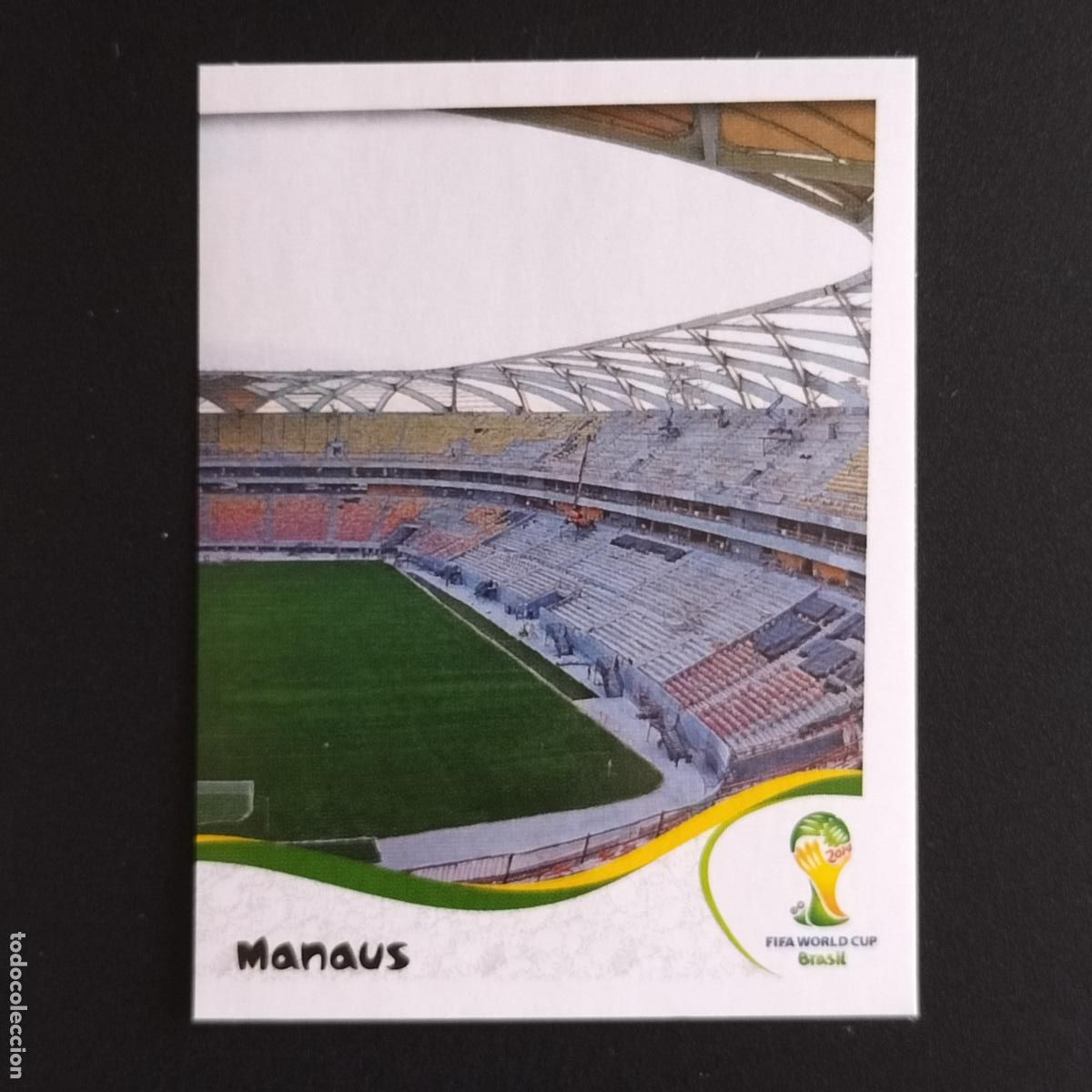 Cromos de F&uacute;tbol: 19 ESTADIO ARENA AMAZONIA MANAUS CROMOS ALBUM MUNDIAL FUTBOL 14 FIFA WORLD CUP BRASIL 2014