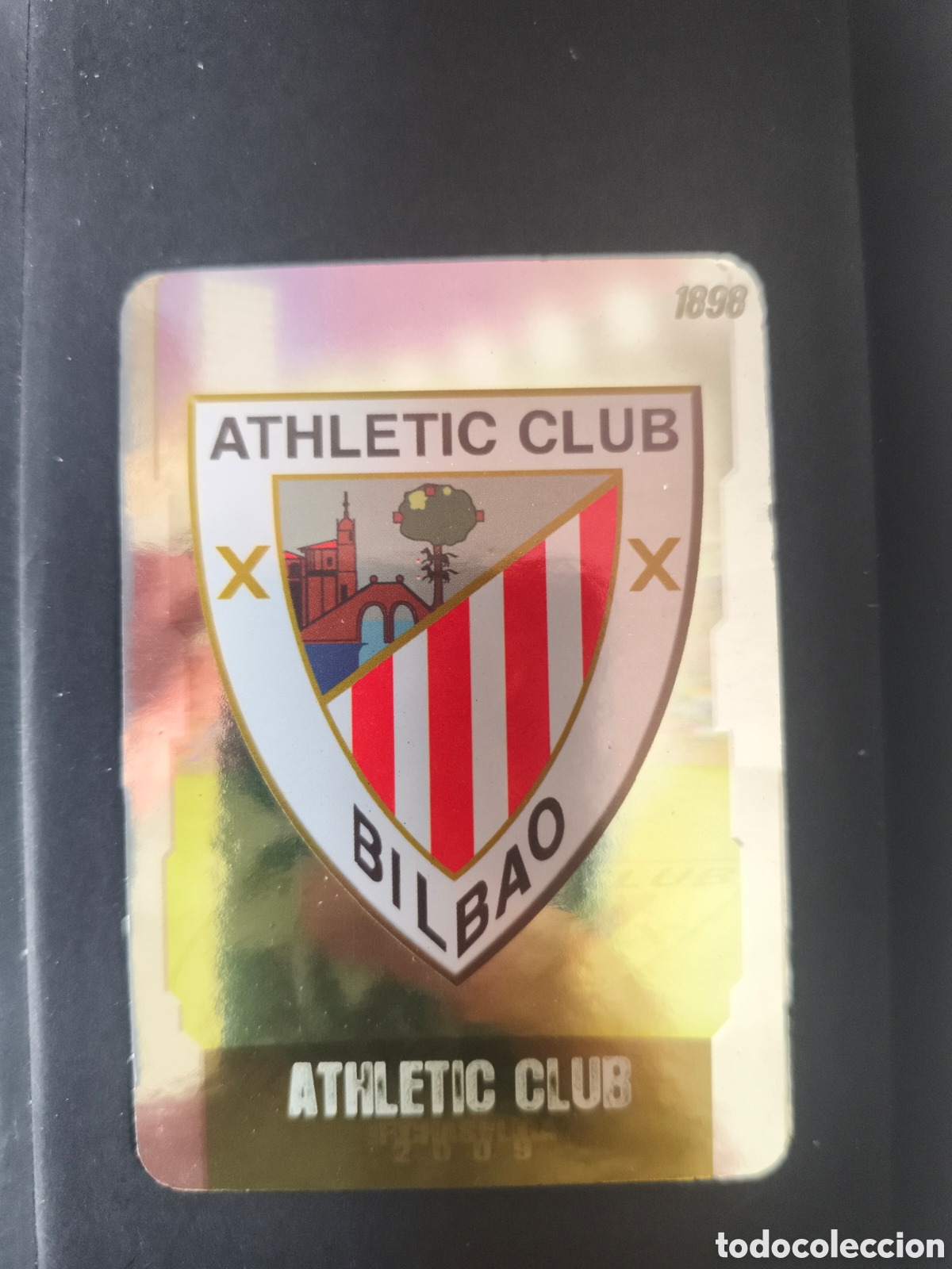 Cromos de F&uacute;tbol: ESCUDO 271 Athletic Club Bilbao 2008-2009 Mundicromo