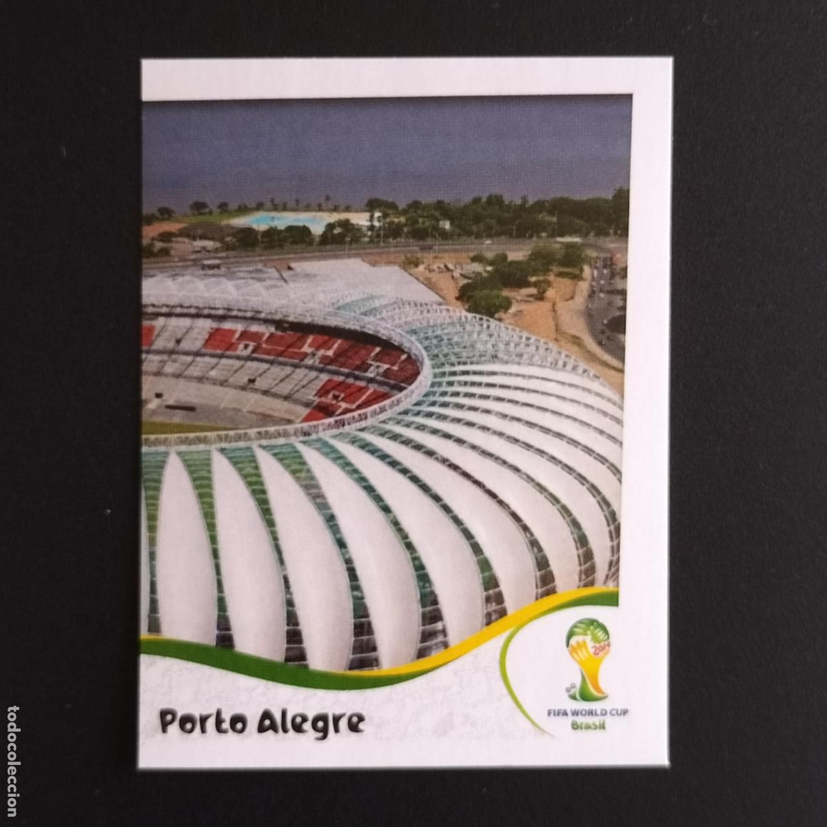 Cromos de F&uacute;tbol: 23 ESTADIO BEIRA RIO PORTO ALEGRE CROMOS ALBUM MUNDIAL FUTBOL 14 FIFA WORLD CUP BRASIL 2014