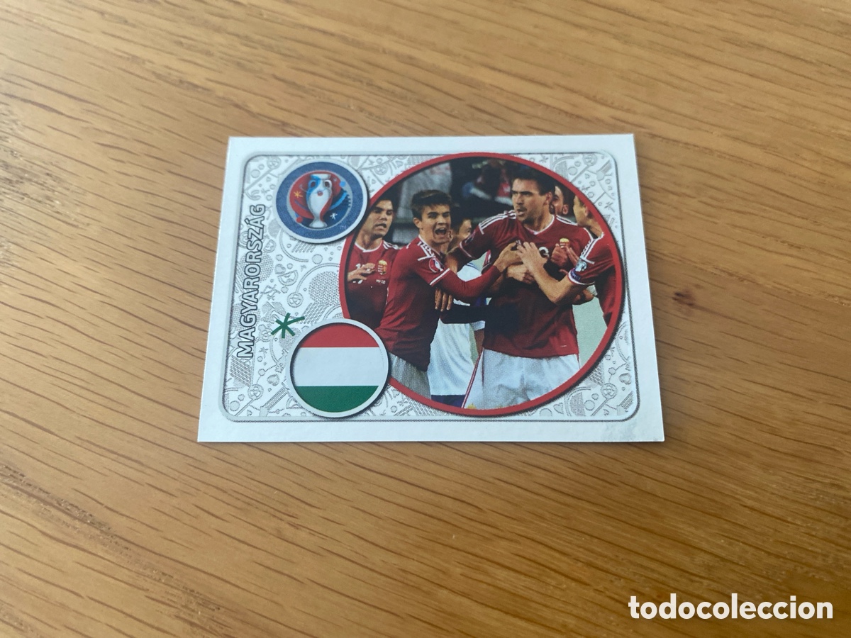 Cromos de F&uacute;tbol: Cromo panini euro 2016 n&uacute;mero 575 Hungr&iacute;a Team - Stickers album Eurocup Hungary Magyarorszag