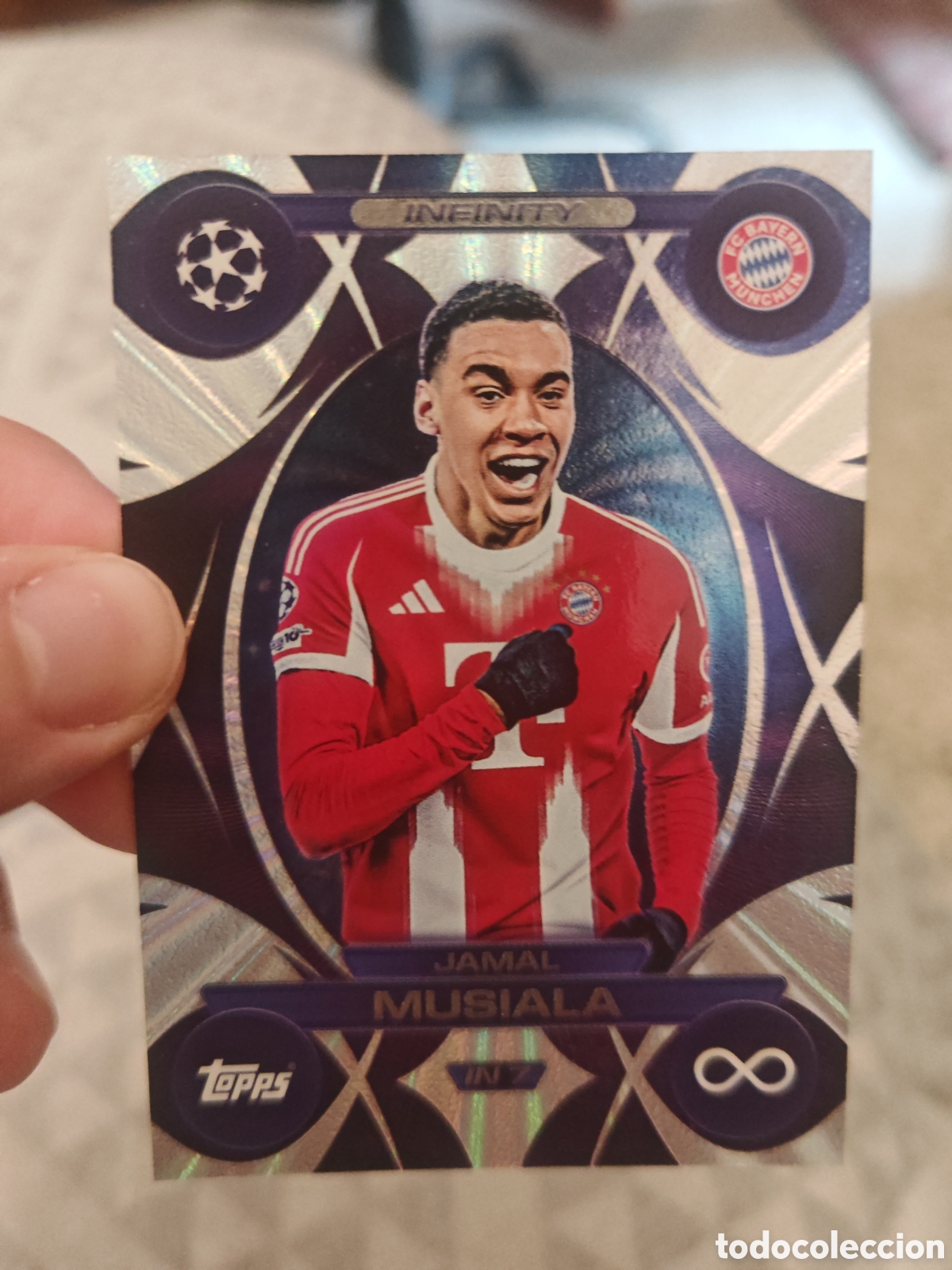 Football Stickers: Musiala Infinity Match Attax 25-26