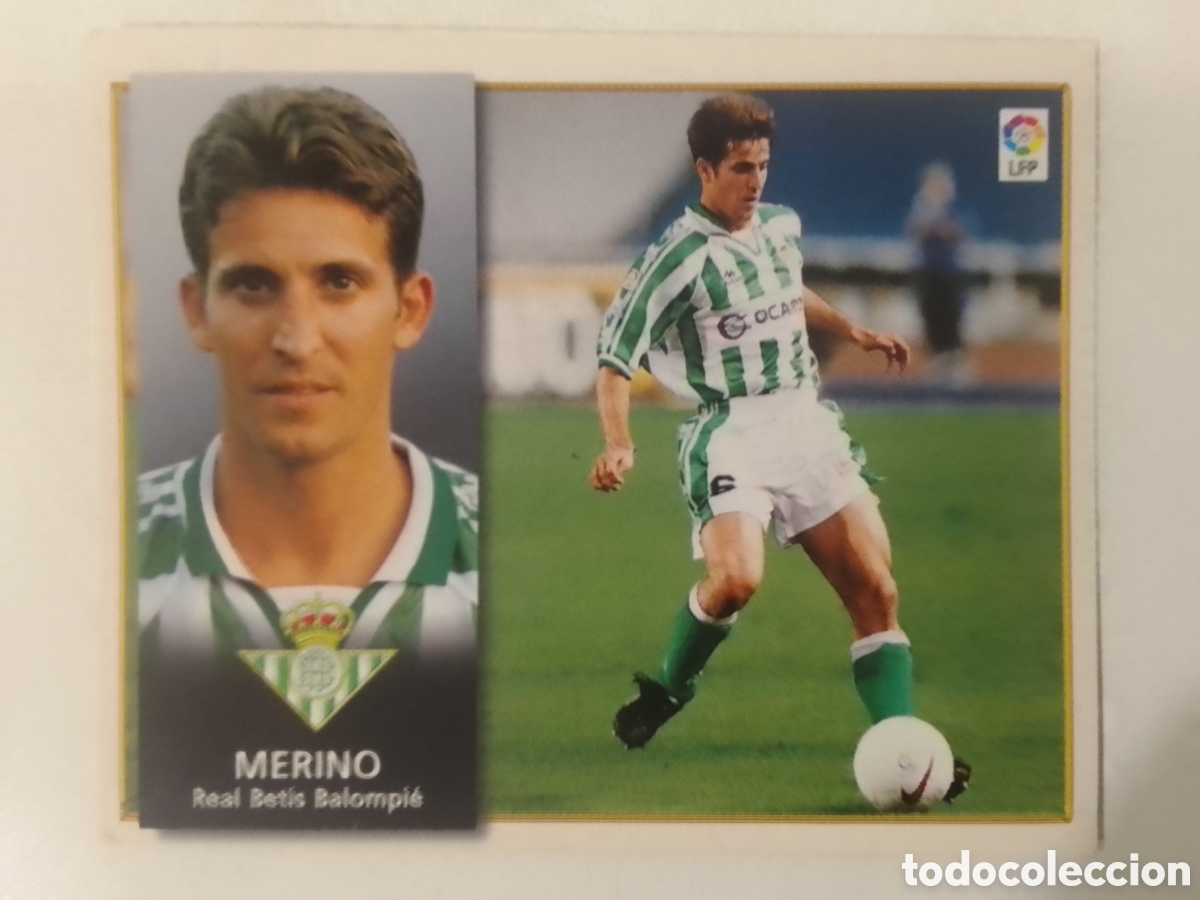 Cromos de F&uacute;tbol: Colecciones Este 98-99 Merino &bull; Betis.