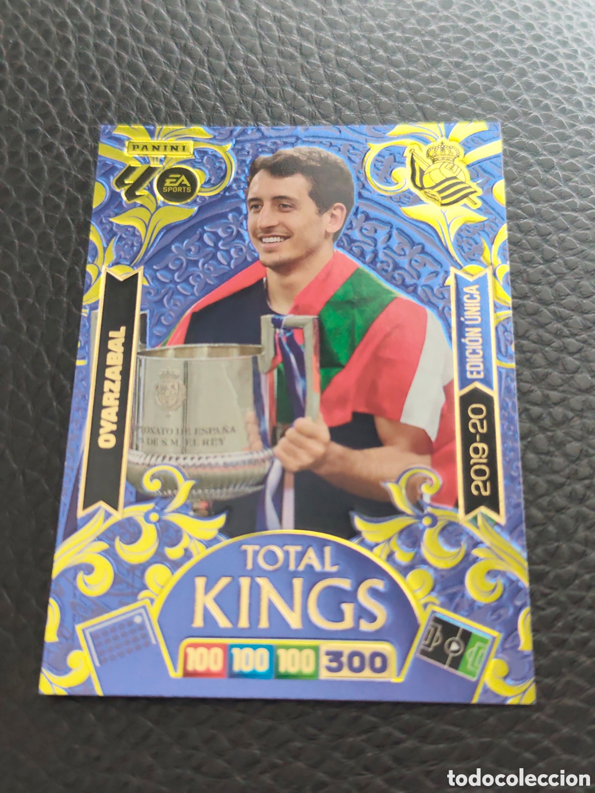 Cromos de F&uacute;tbol: ADRENALYN XL 25/26 CARD UNICA OYARZABAL REAL SOCIEDAD TOTAL KINGS