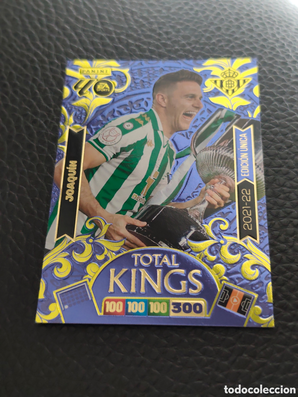 Cromos de F&uacute;tbol: ADRENALYN XL 25 26 CARD UNICA JOAQU&Iacute;N REAL BETIS TOTAL KINGS