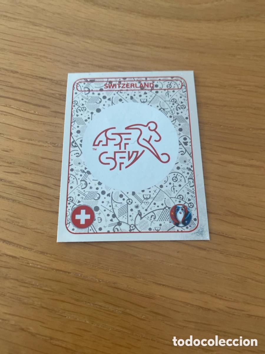 Cartes &agrave; collectionner de Football: Cromo panini euro 2016 n&uacute;mero 16 Suiza escudo - Stickers album Eurocup
