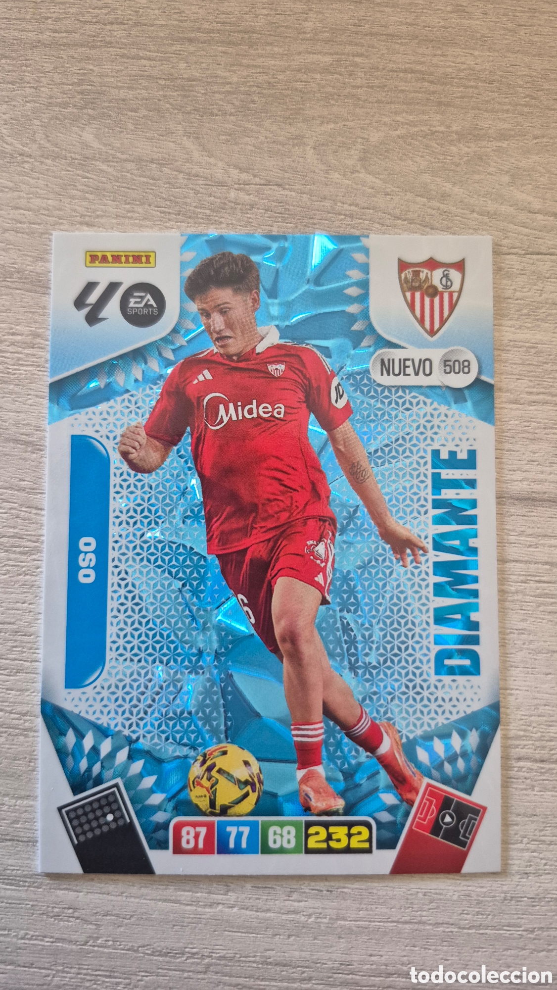 Cromos de F&uacute;tbol: N&deg;508 Nuevo Diamante Oso Adrenalyn 25/26