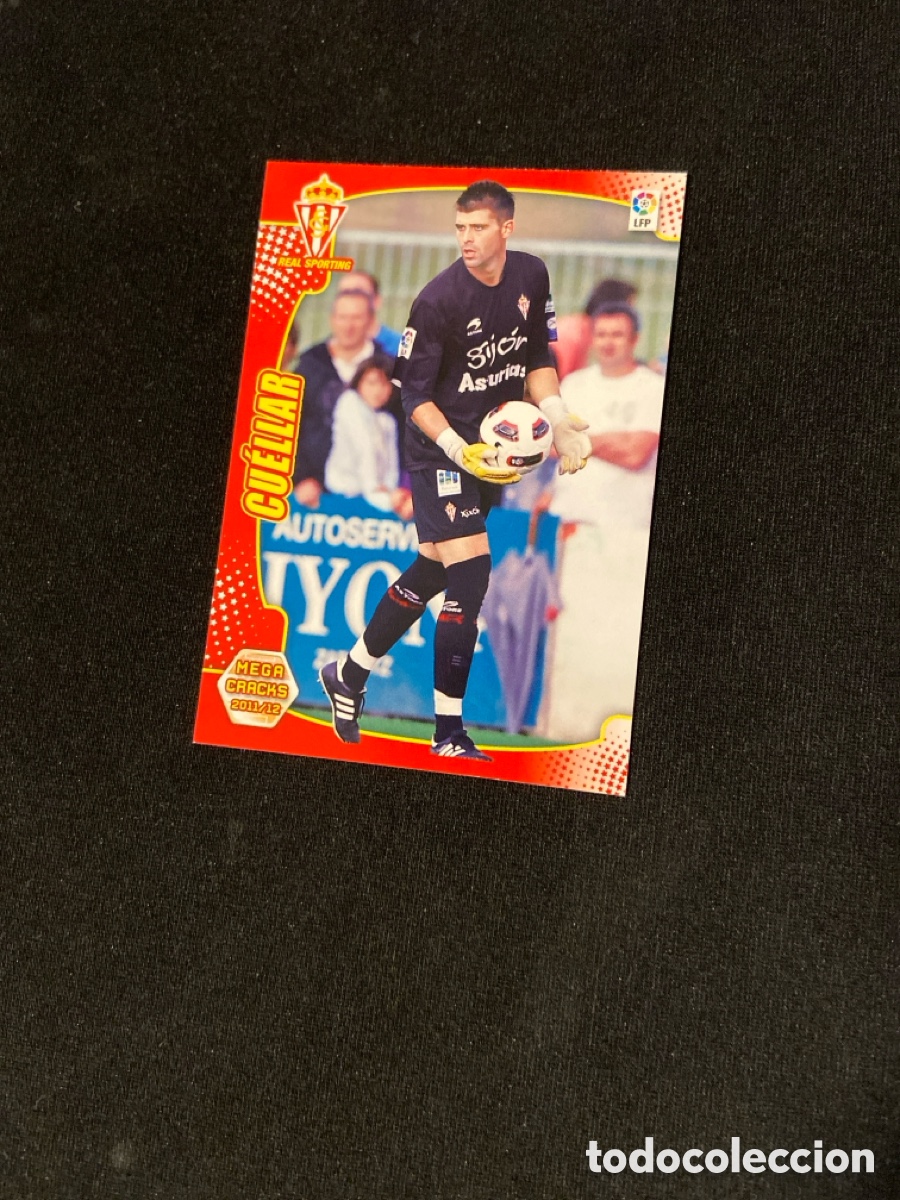 Cromos de F&uacute;tbol: CUELLAR 290 (SPORTING GIJ&Oacute;N)