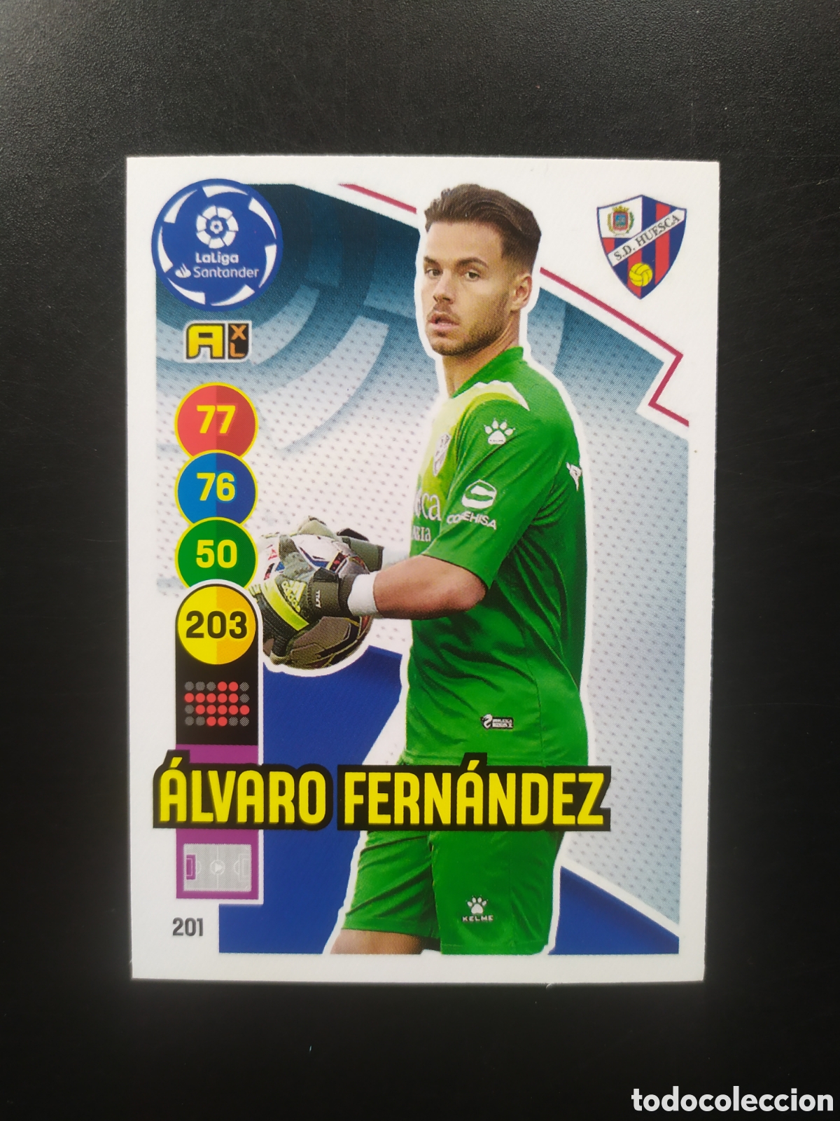 Cromos de F&uacute;tbol: Adrenalyn 2020 2021 20 21 panini Alvaro Fern&aacute;ndez n&deg; 201 Huesca