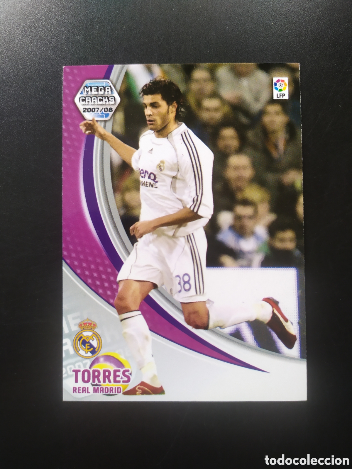 Figurine di Calcio: Megacracks 2007 2008 07 08 panini Torres n&deg; 171 Real Madrid