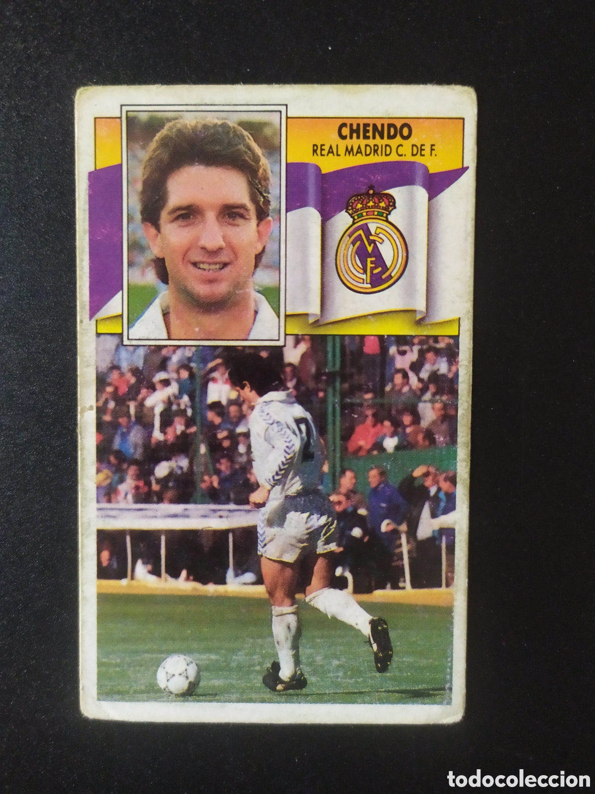 Cromos de F&uacute;tbol: Liga este 1990 1991 90 91 Chendo Real Madrid sin pegar