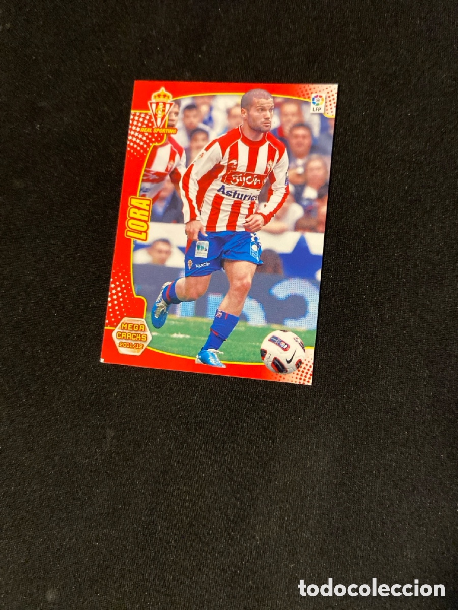 Cromos de F&uacute;tbol: LORA 292 (SPORTING GIJ&Oacute;N) MEGA