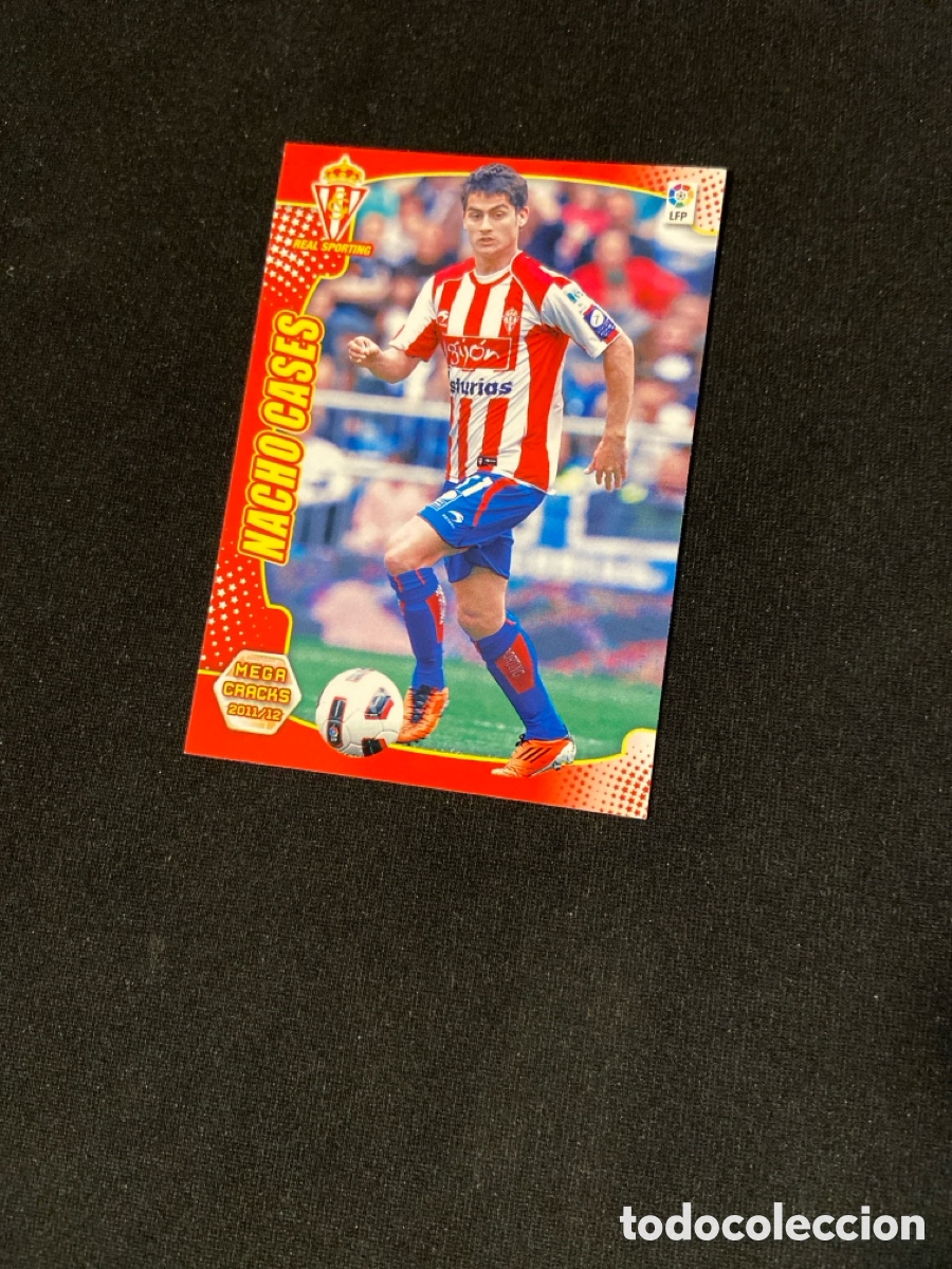Cromos de F&uacute;tbol: NACHO CASES 300 (SPORTING GIJ&Oacute;N)