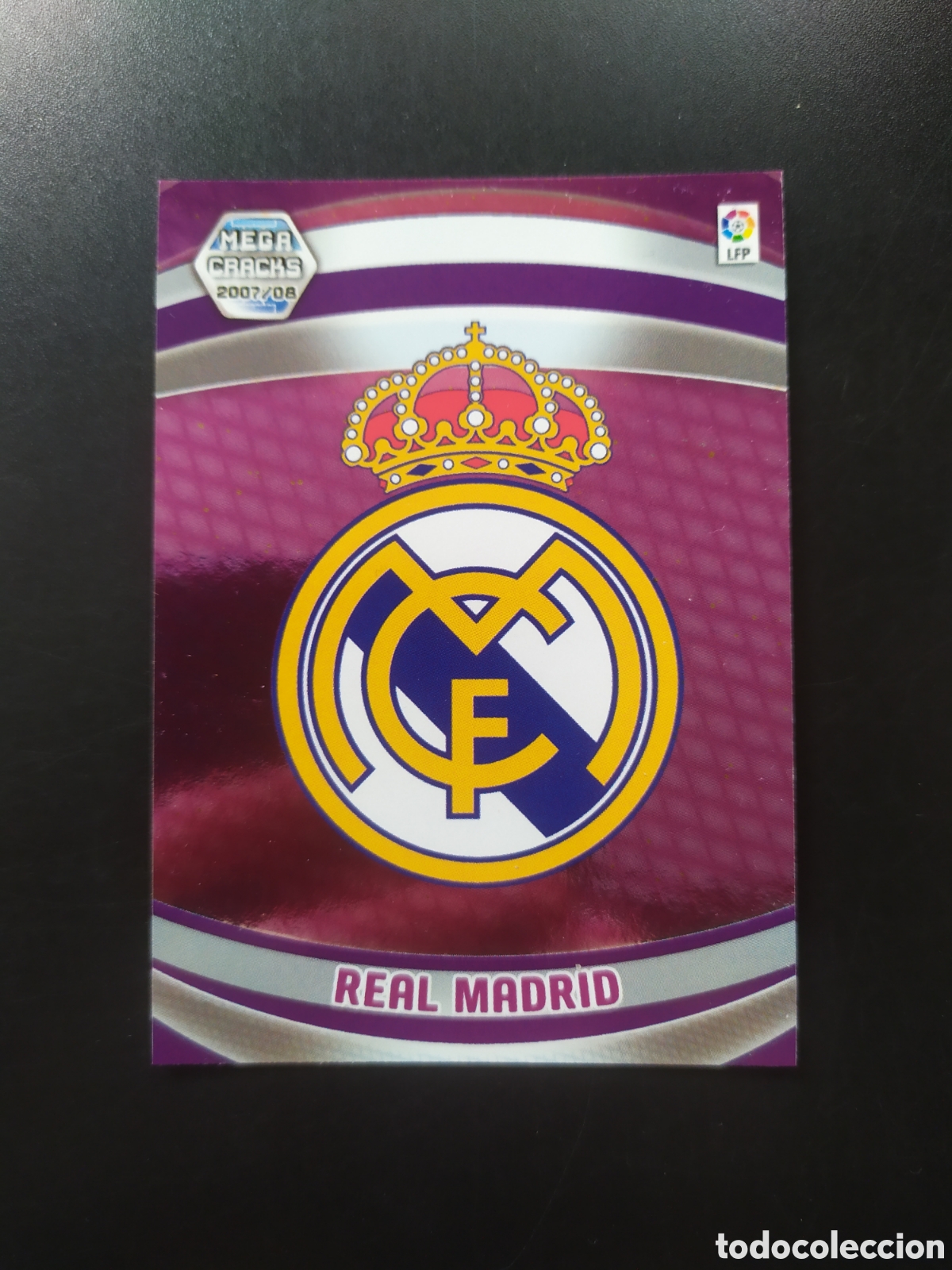 Cromos de F&uacute;tbol: Megacracks 2007 2008 07 08 panini escudo n&deg; 163 Real Madrid