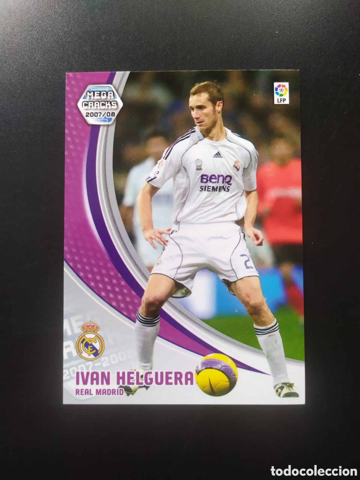 Cromos de F&uacute;tbol: Megacracks 2007 2008 07 08 panini Iv&aacute;n Helguera n&deg; 168 Real Madrid