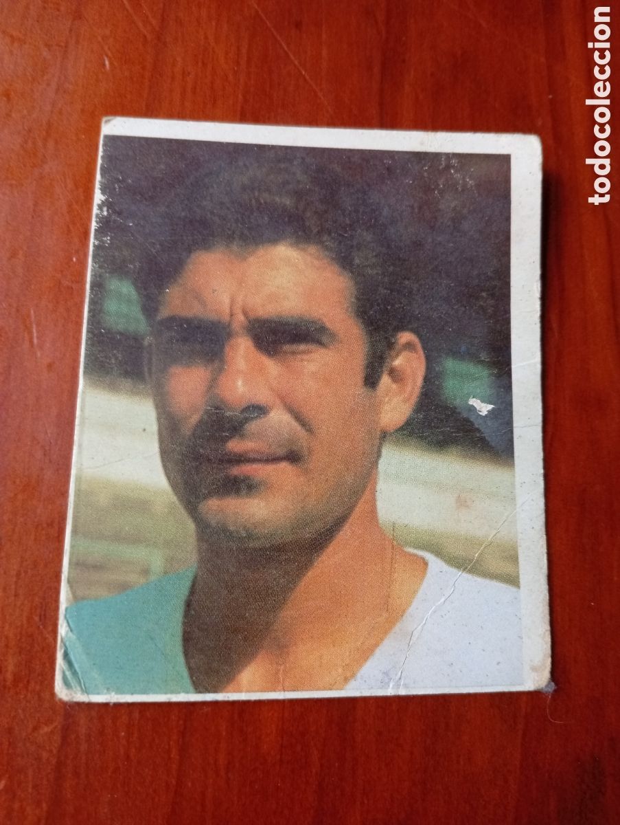Football Stickers: CROMO FUTBOL ALBUM CAMPEONES 1968 - 69 BRUGUERA N &ordm; 274 IRUSQUIETA REAL ZARAGOZA