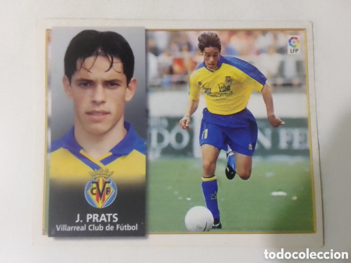 Cromos de F&uacute;tbol: Colecciones Este 98-99 J. Prats &bull; Villarreal.