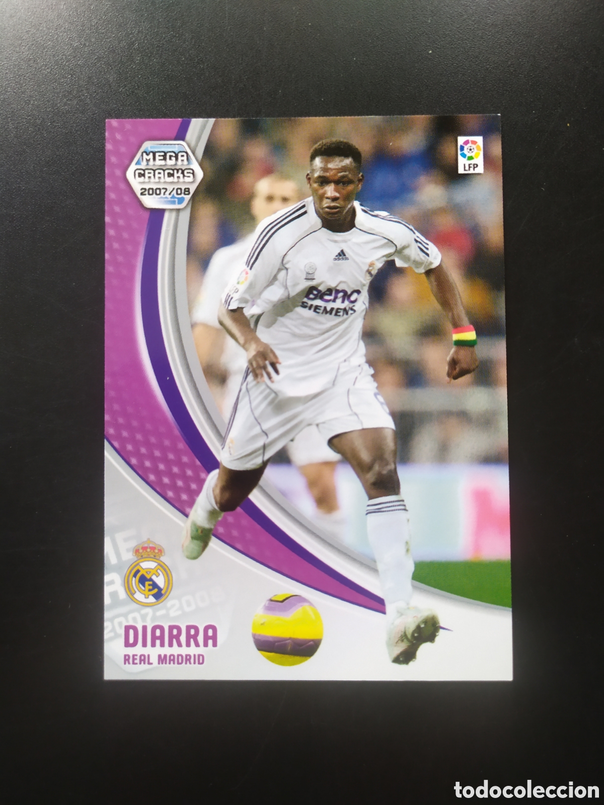 Cromos de F&uacute;tbol: Megacracks 2007 2008 07 08 panini Diarra n&deg; 173 Real Madrid