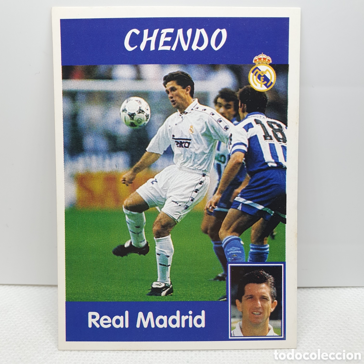 Football Stickers: ⚽️ CROMO DE FUTBOL CHENDO REAL MADRID LIGA 97-98 PANINI SPORTS ALBUM - ESTAMPAS ADHESIVAS - CARTAS