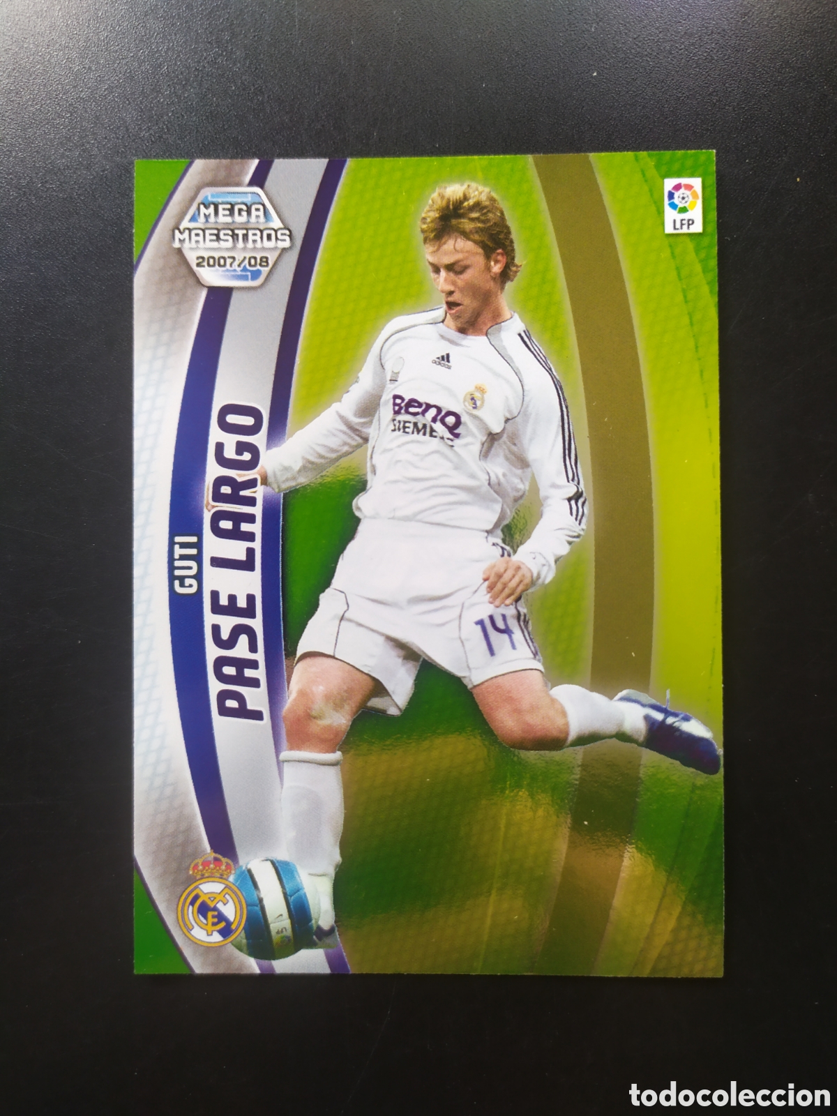 Cartes &agrave; collectionner de Football: Megacracks 2007 2008 07 08 panini Guti maestros n&deg; 410 Real Madrid