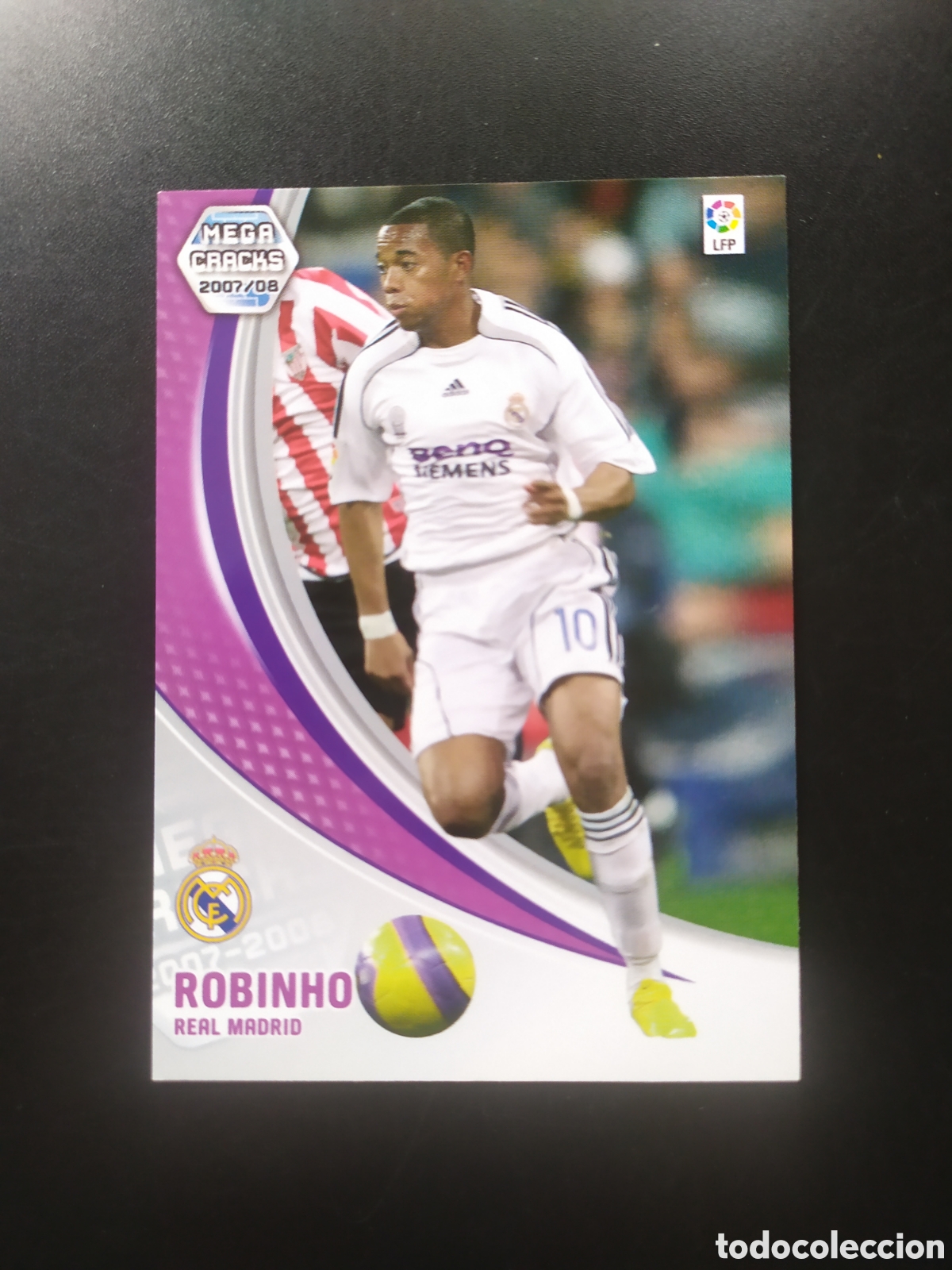 Cromos de F&uacute;tbol: Megacracks 2007 2008 07 08 panini Robinho n&deg; 178 Real Madrid