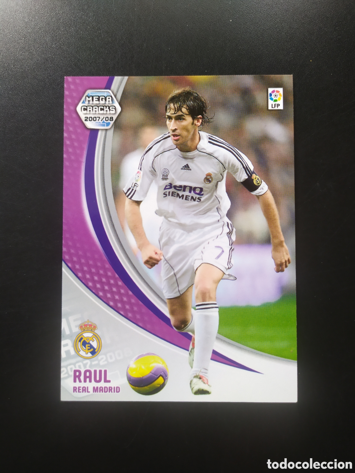 Cromos de F&uacute;tbol: Megacracks 2007 2008 07 08 panini Raul n&deg; 179 Real Madrid