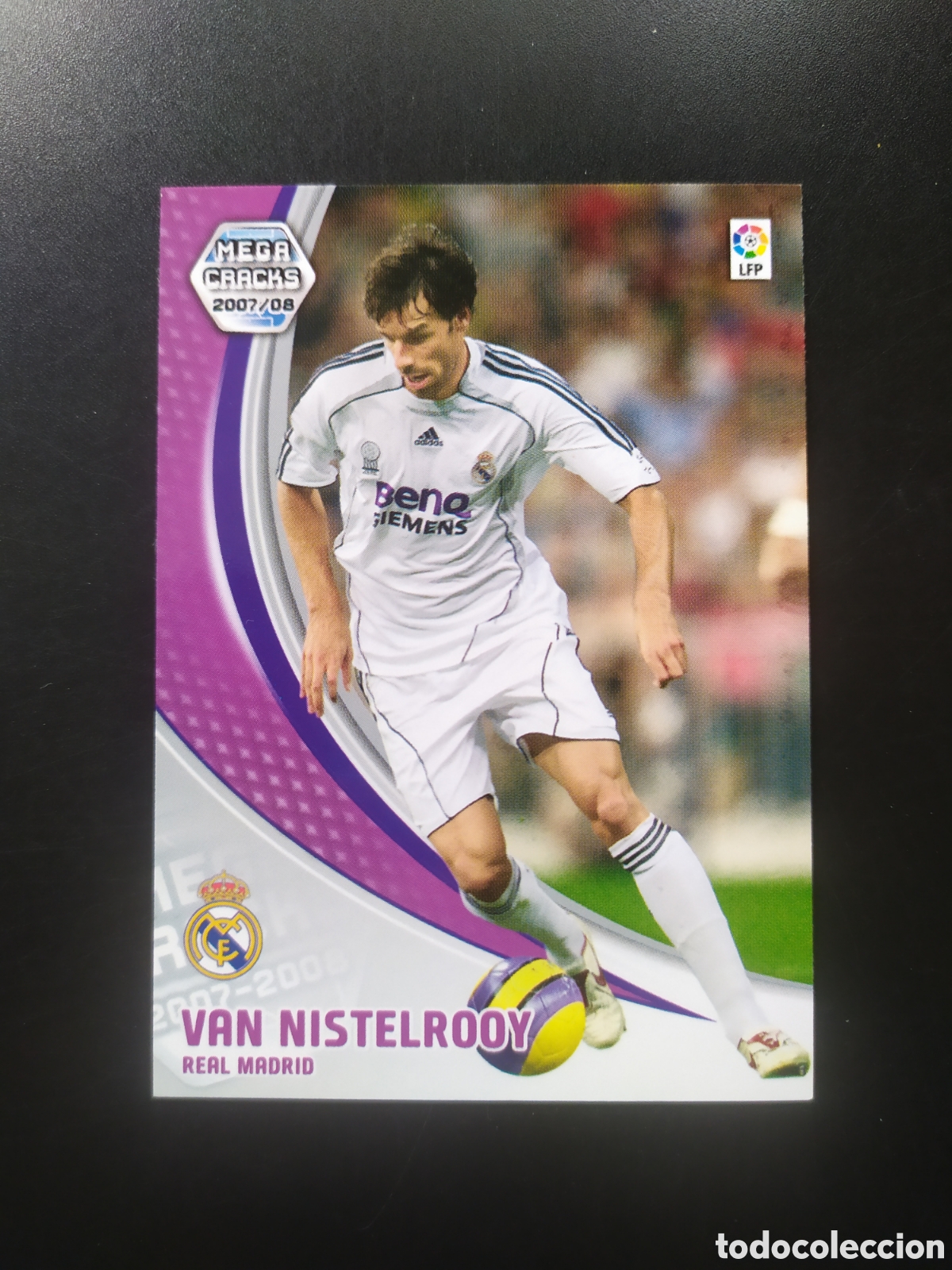 Cromos de F&uacute;tbol: Megacracks 2007 2008 07 08 panini Van Nistelrooy n&deg; 180 Real Madrid