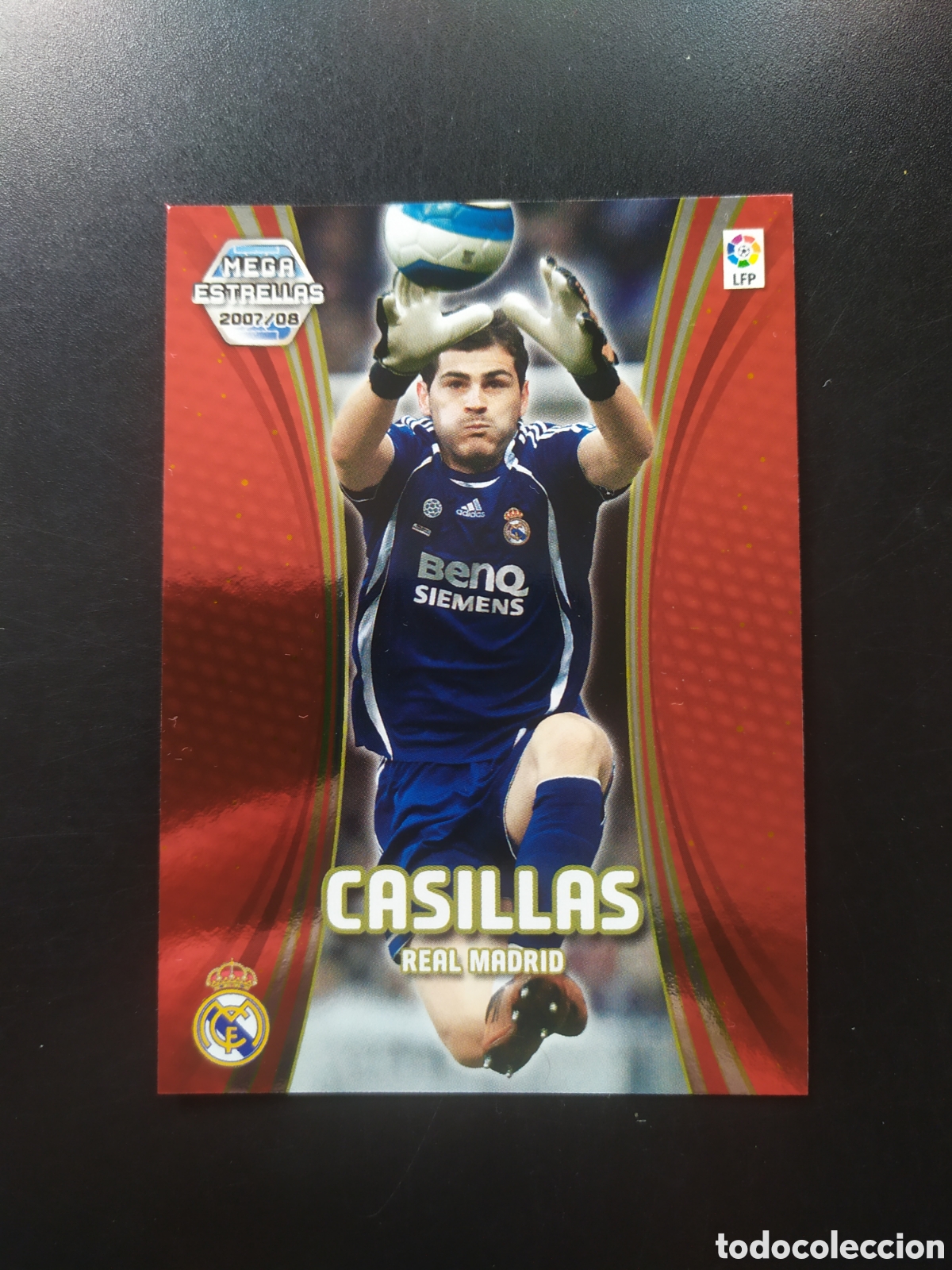 Cromos de F&uacute;tbol: Megacracks 2007 2008 07 08 panini Casillas estrellas n&deg; 361 Real Madrid
