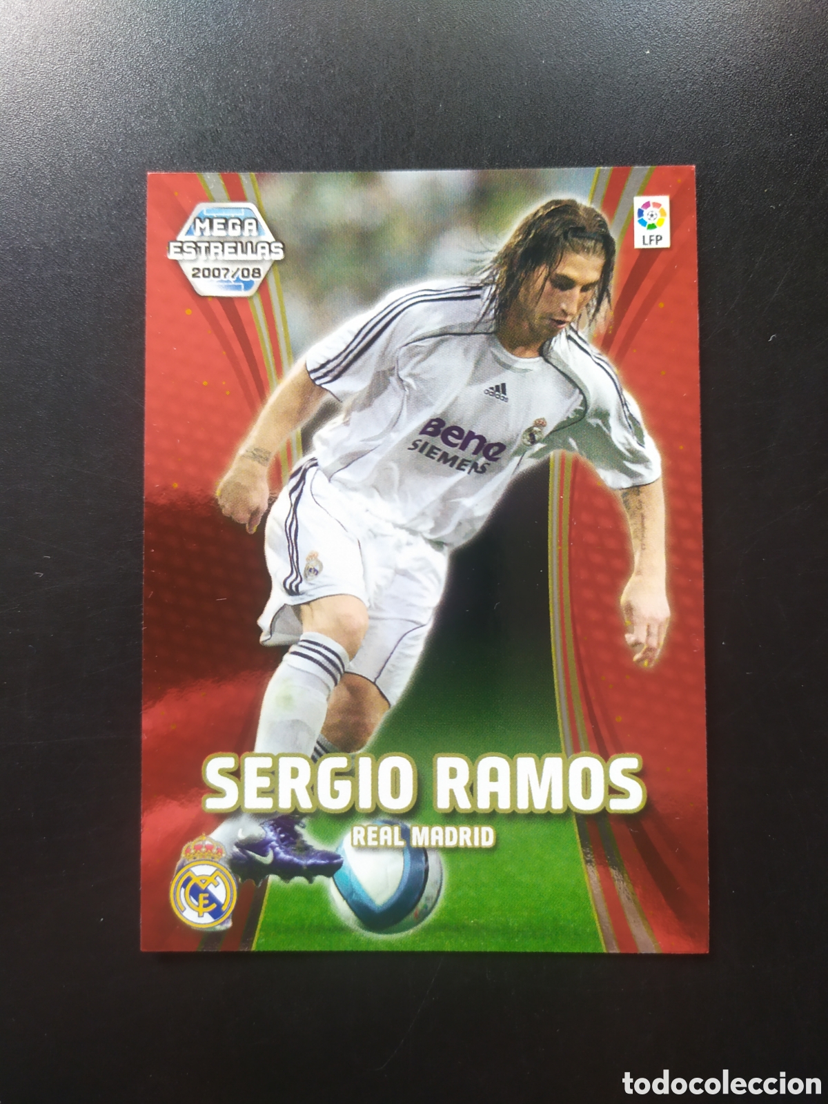 Cromos de F&uacute;tbol: Megacracks 2007 2008 07 08 panini Sergio Ramos estrellas n&deg; 366 Real Madrid