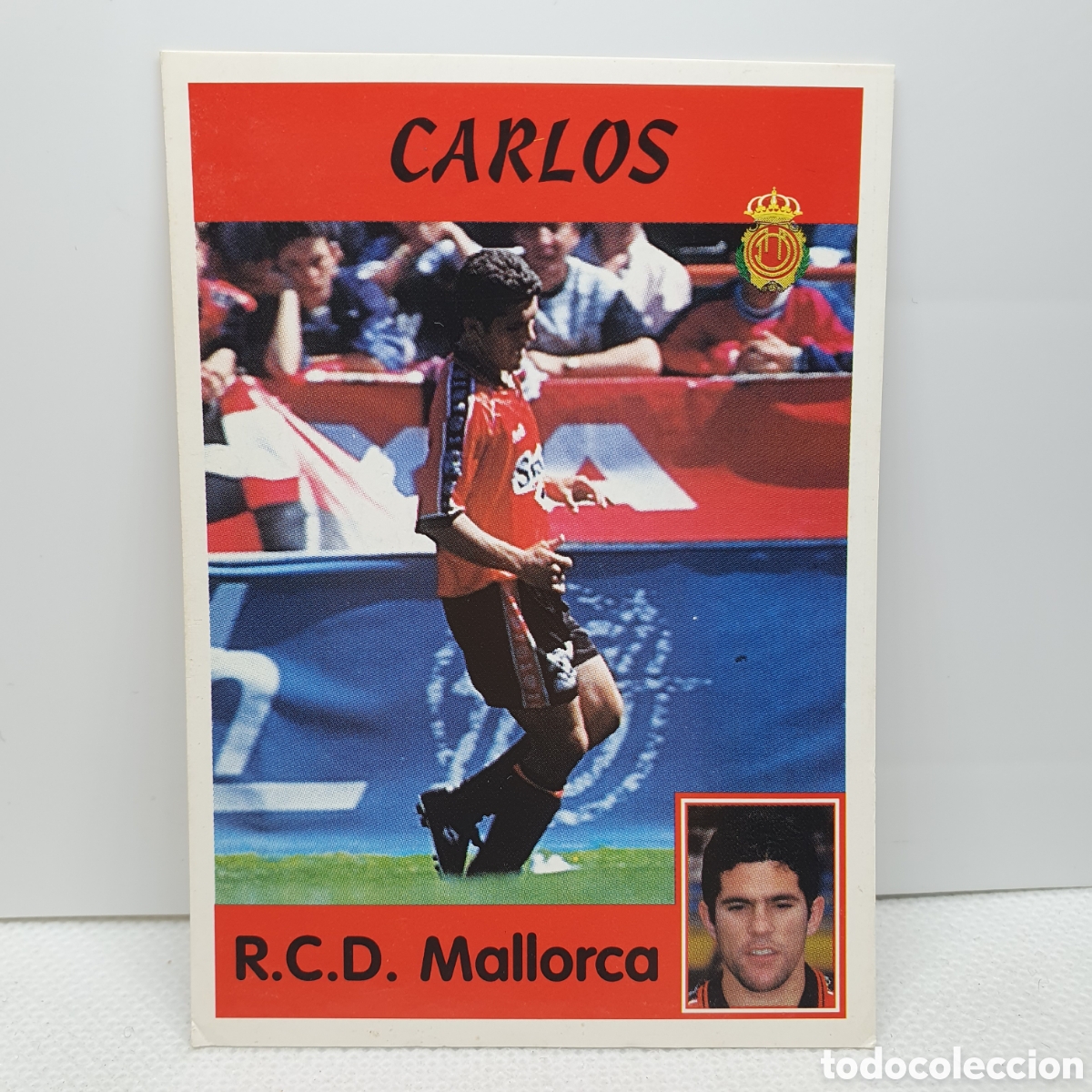 Cromos de F&uacute;tbol: ⚽️ CROMO DE FUTBOL CARLOS MALLORCA LIGA 97-98 PANINI SPORTS ALBUM - ESTAMPAS ADHESIVAS - CARTAS