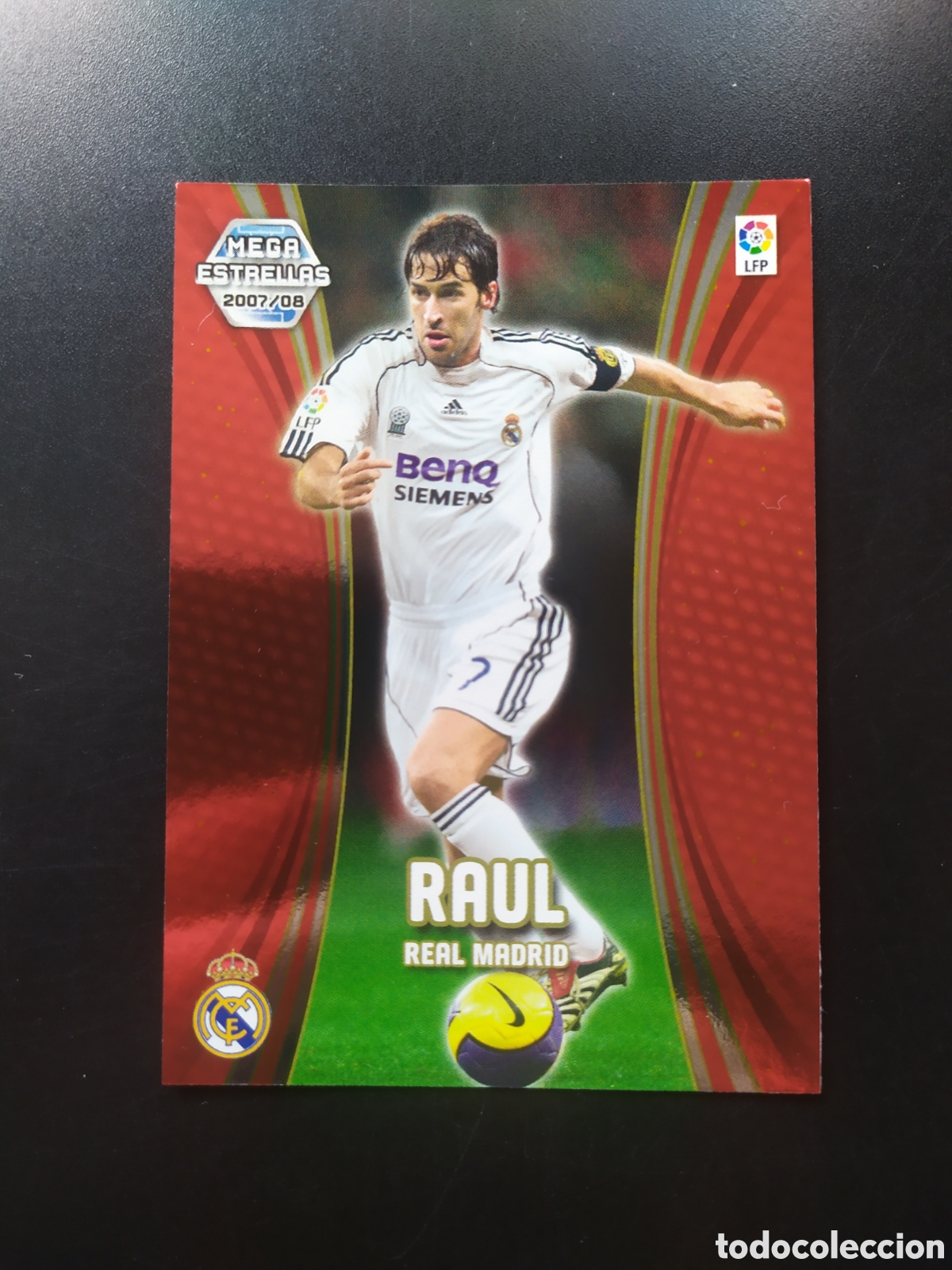 Cromos de F&uacute;tbol: Megacracks 2007 2008 07 08 panini Raul estrellas n&deg; 381 Real Madrid