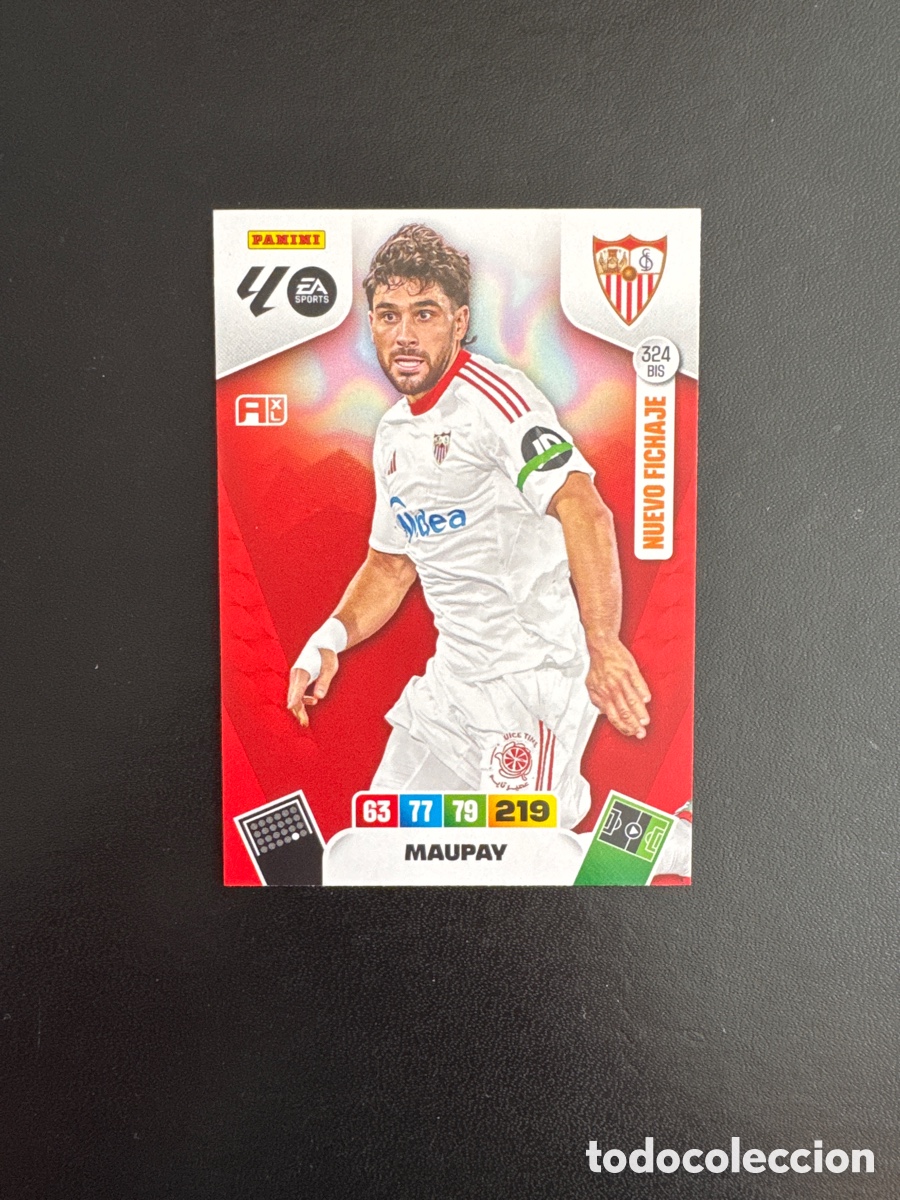 Cromos de F&uacute;tbol: MAUPAY SEVILLA NUMERO 324 BIS ADRENALYN 2025 2026